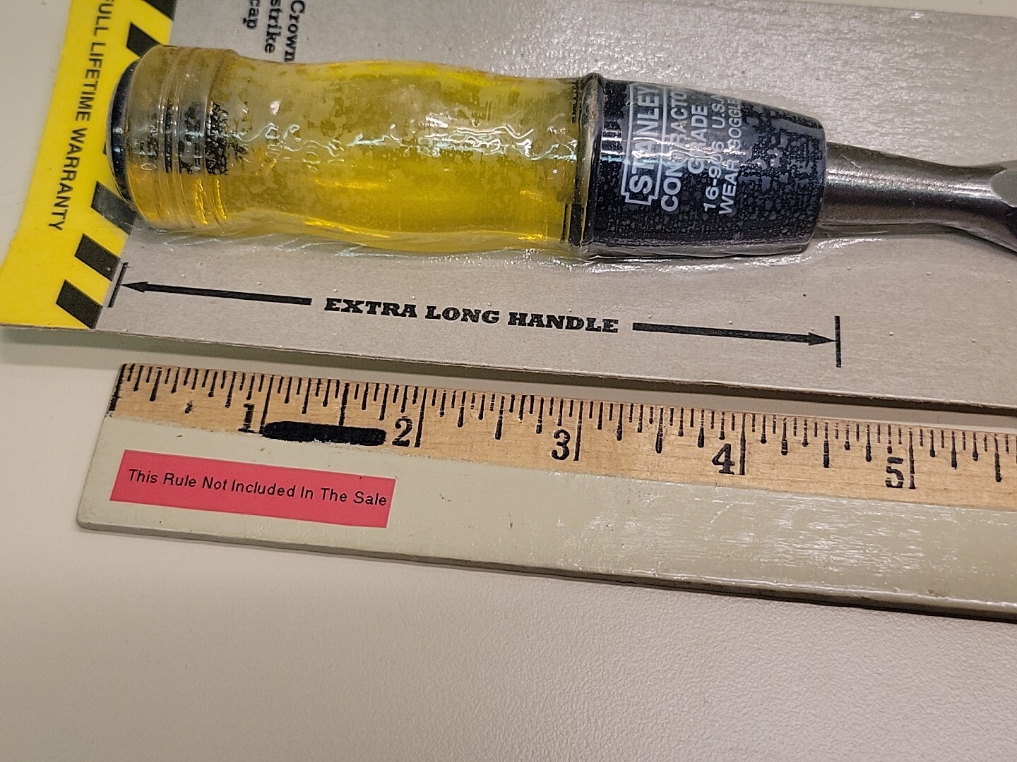 Stanley 5/8″ Wood Chisel Contractor Grade 16-906 New Old Stock USA