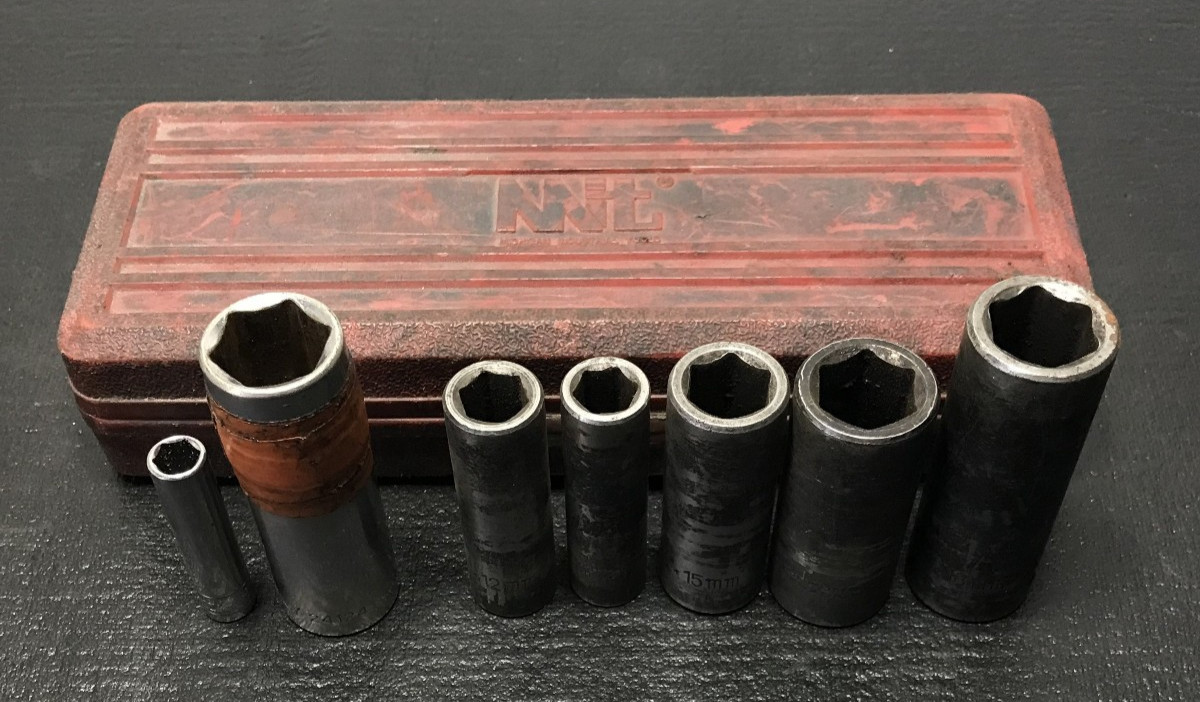 MIT Michigan Industrial Tools Chrome Vanadium 3/8″ 1/2″ Drive Sockets LOT