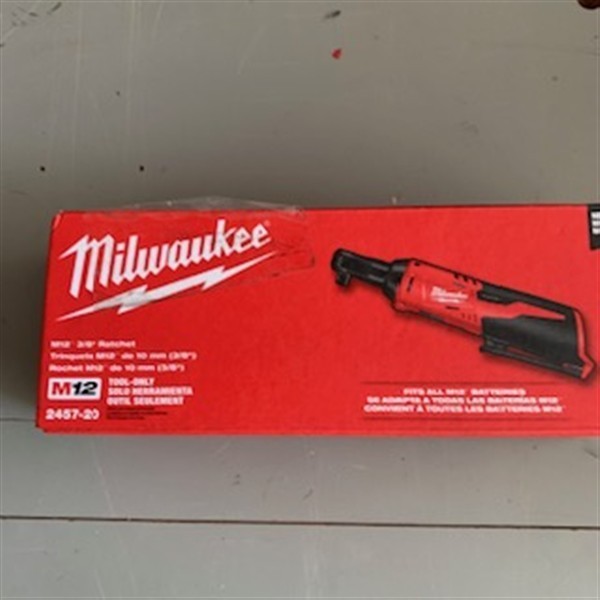 Milwaukee M12 38″ Rachet ( Battery Operated, NOT INCLUDED)