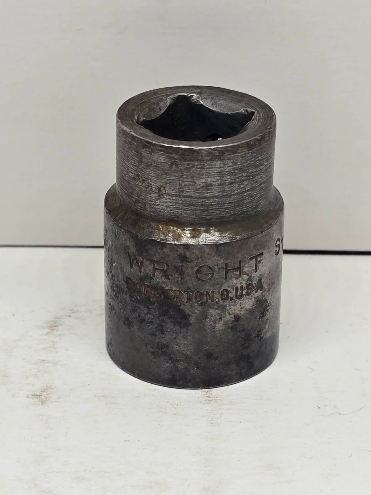 Wright Tools 1/2″ Drive Chrome Shallow 12 Point 13/16″ Socket Part# S-159