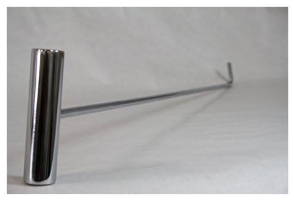 31” Heavy-Duty Chrome Plated Steel 5th Wheel Pin Puller w/5in Wide Handle