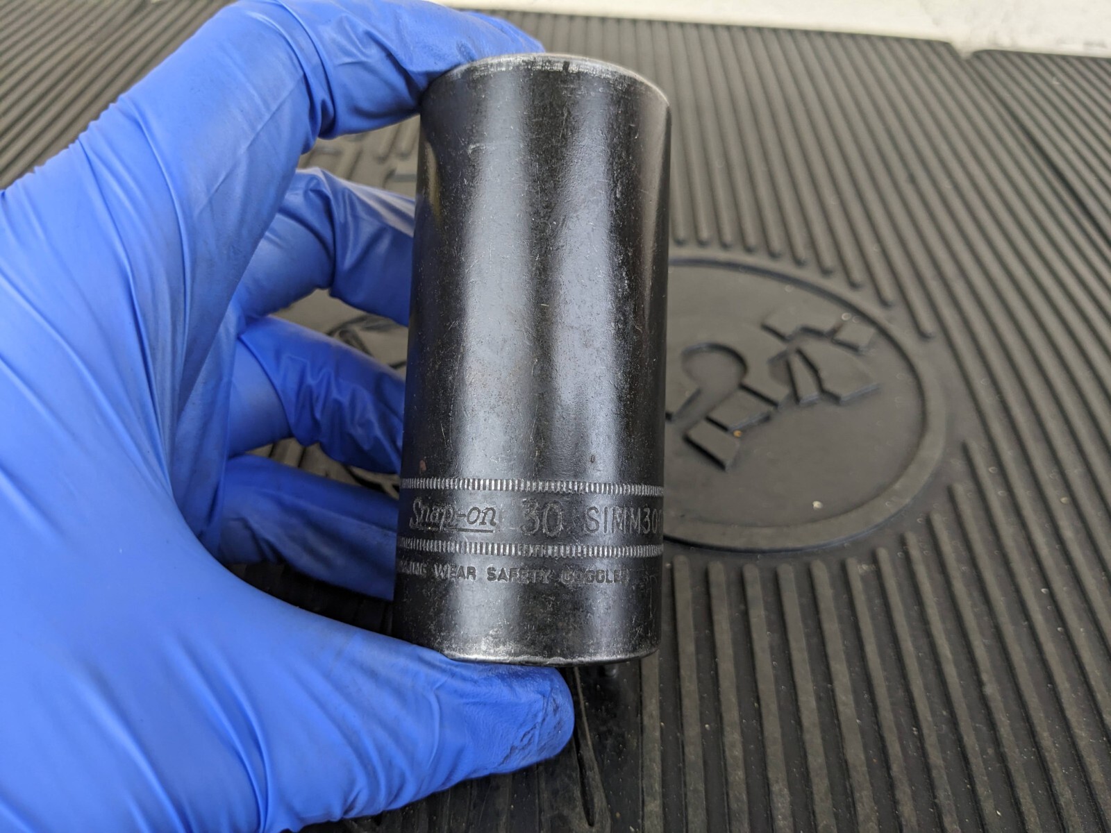 #bj000 Snap-on 1/2 Drive 6pt 30mm deep impact socket SIMM300 flank drive
