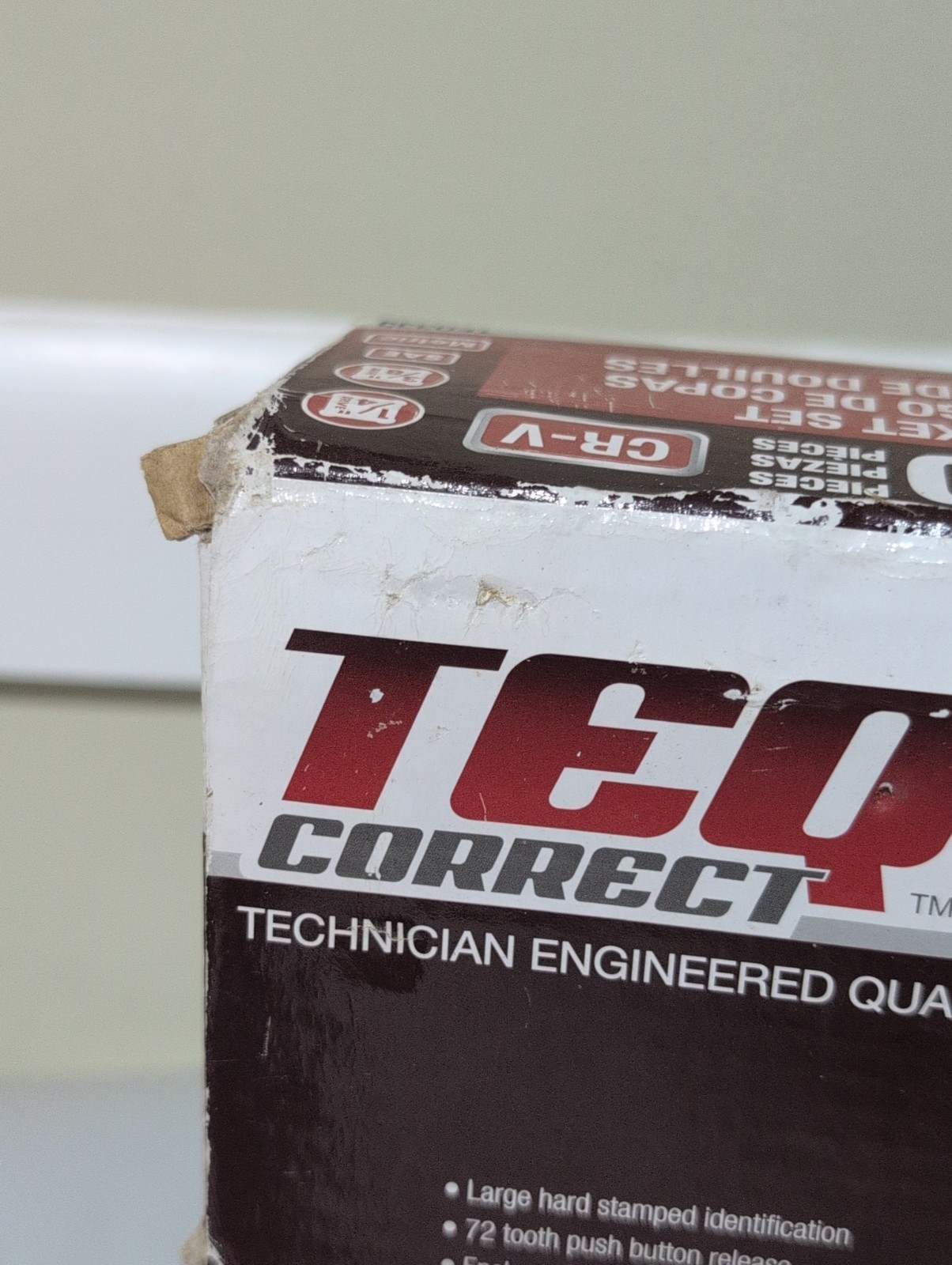 TEQ Correct 80 Piece Socket Set 1/4″ 3/8″ SAE Metric! NEW!