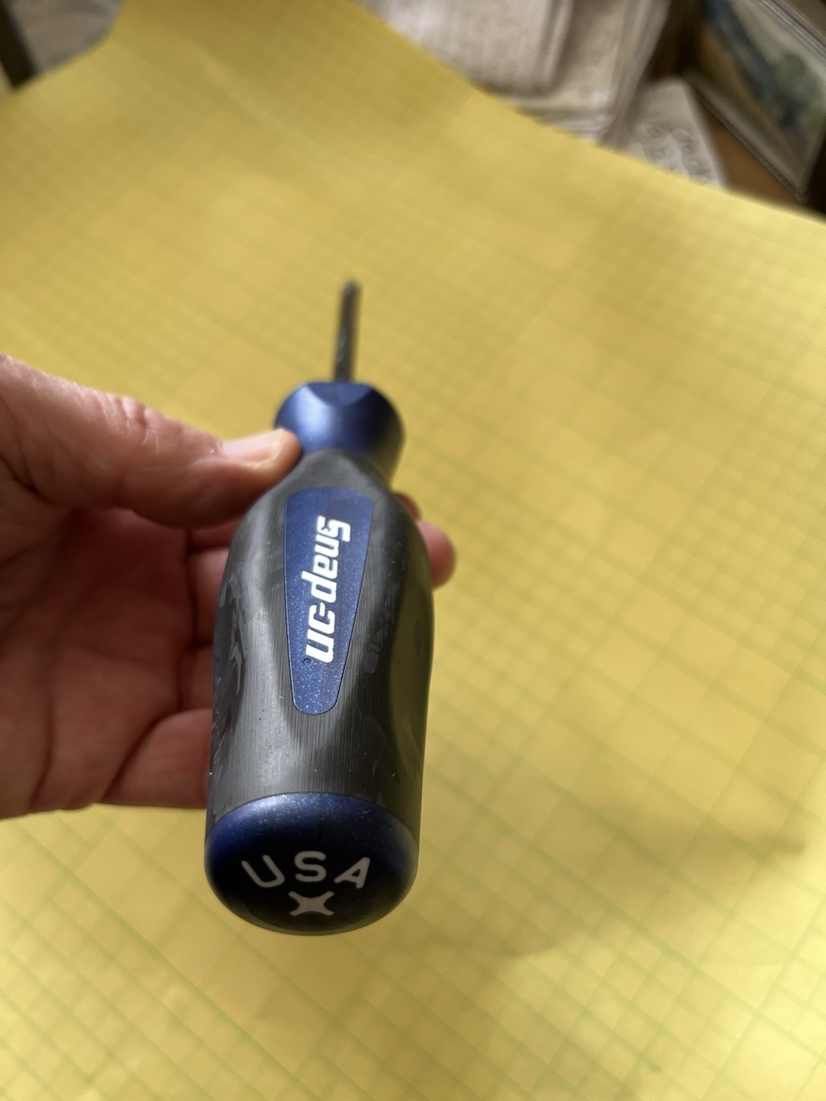 Snap On No 2 Phillips Screwdriver Cool Power Blue Metallic SGDP421RB New Tool