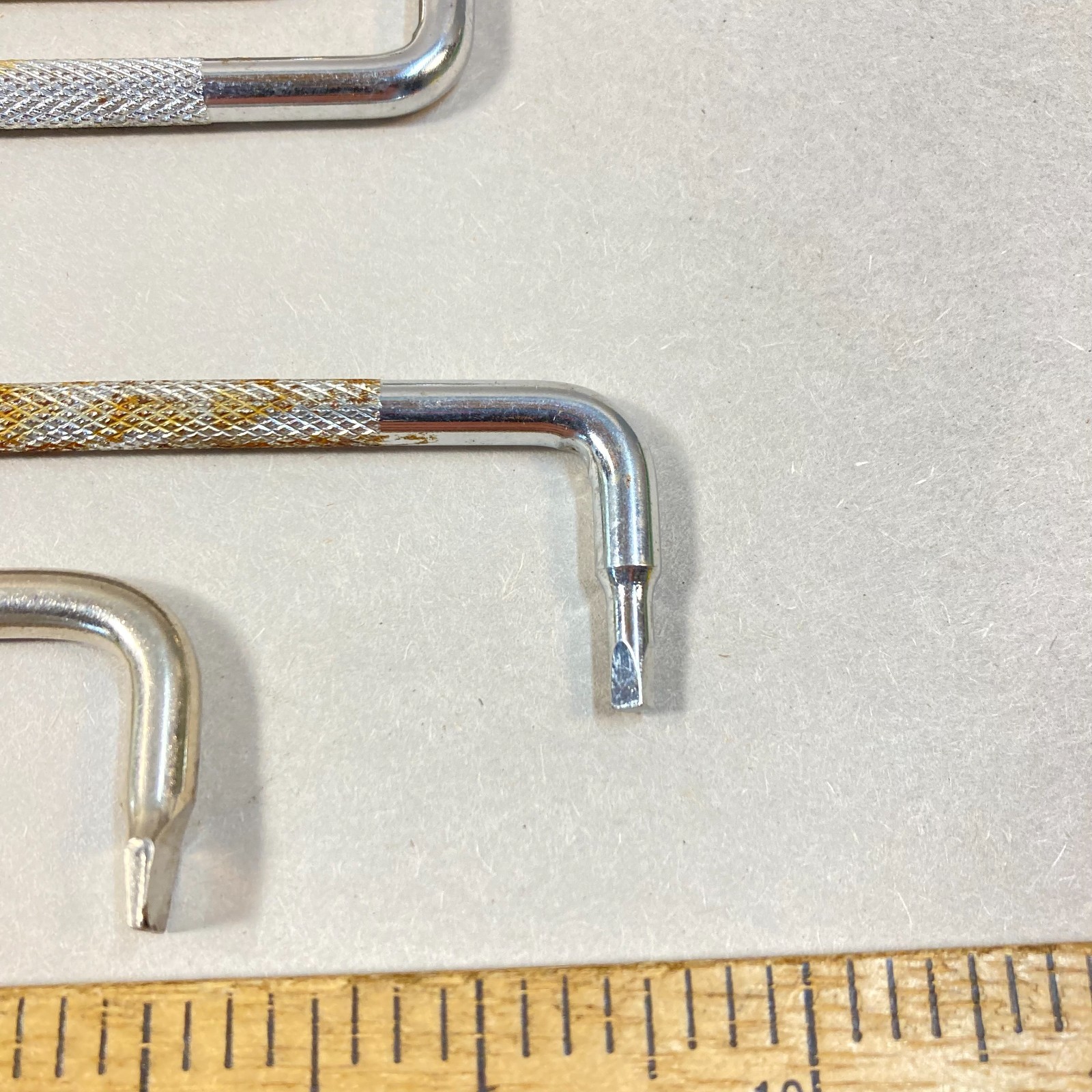 Offset Screwdriver Lot 6 Pc Phillips Flat Slotted Square Head w/ 1 Omega