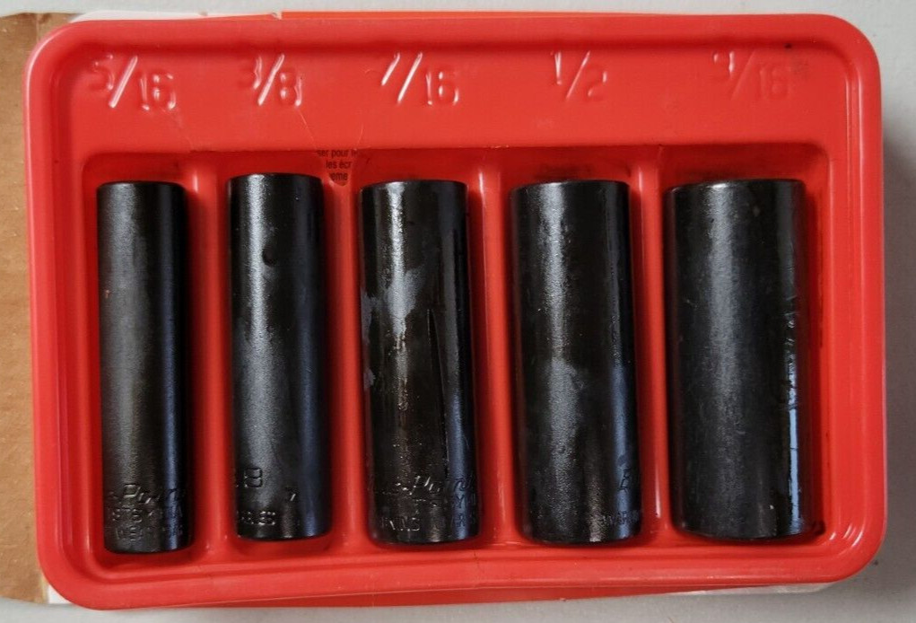 Blue Point by Snap-on Twist Impact Extractor Socket Set – Deep SAE & Metric Sets