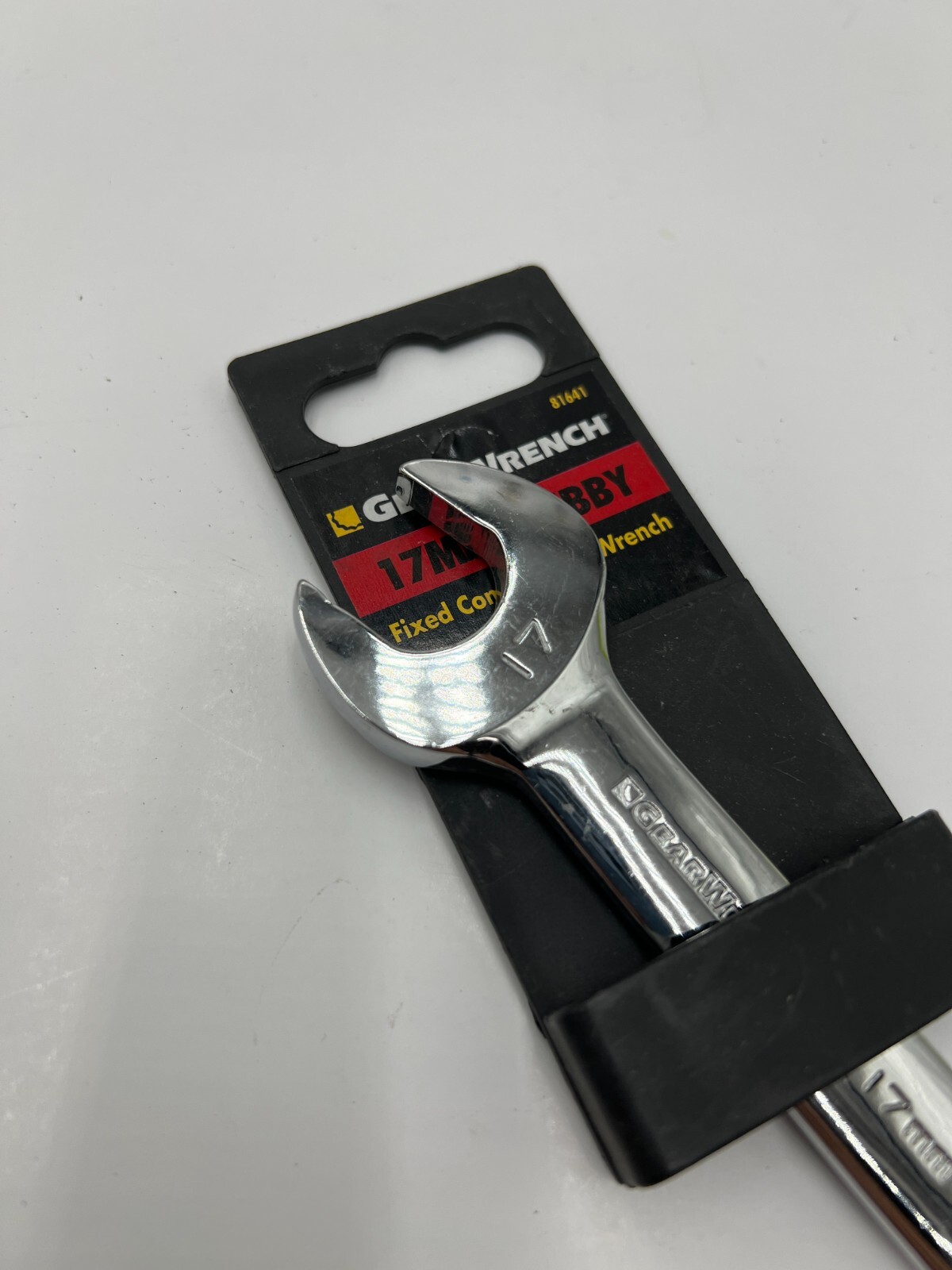 Gearwrench 81641 Stubby Combination Non-ratcheting Wrench 17mm Stubby