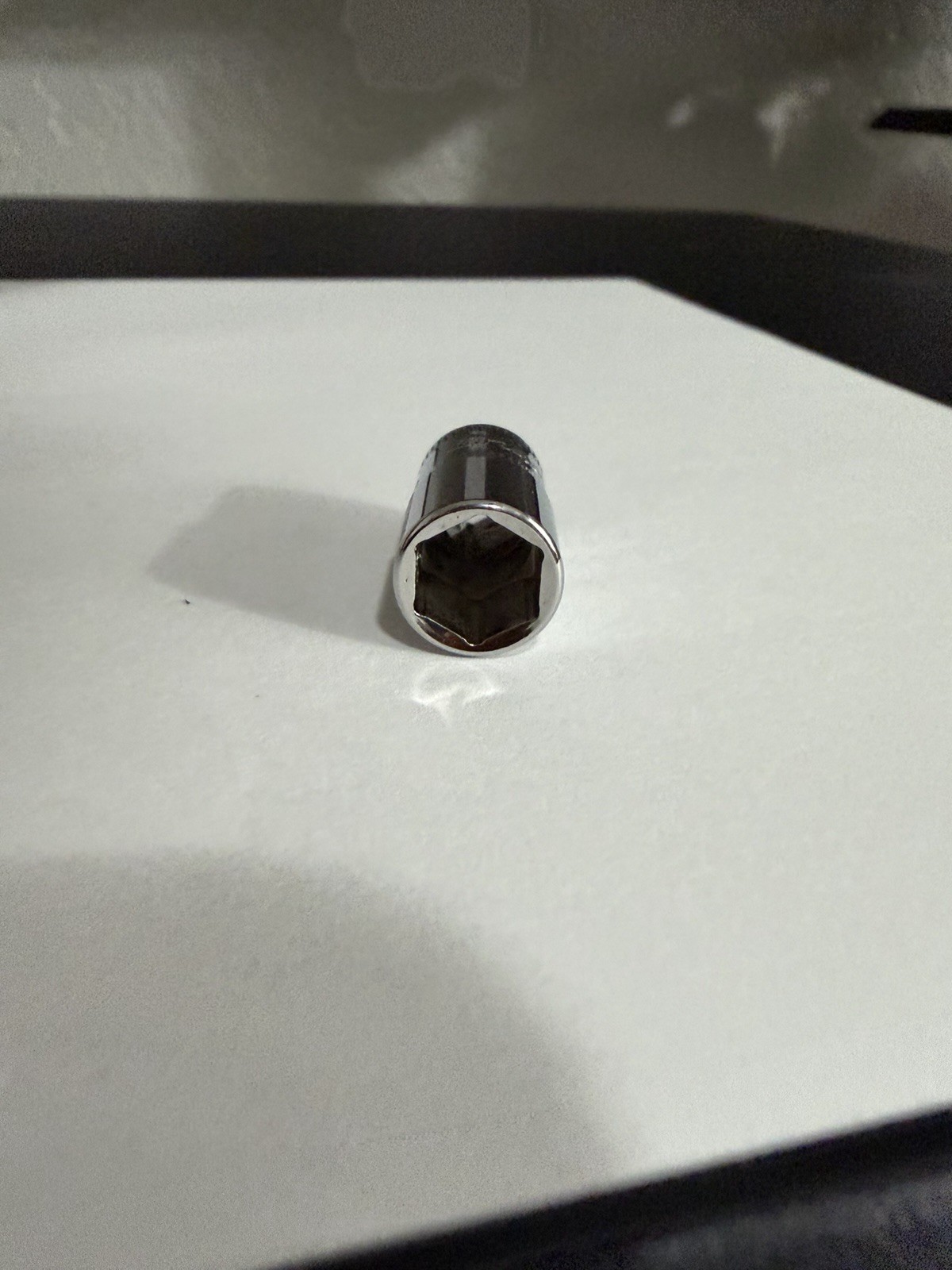 Snap-on Tools USA 1/4″ Drive 9mm Metric 6 point Shallow Chrome Socket TMM9
