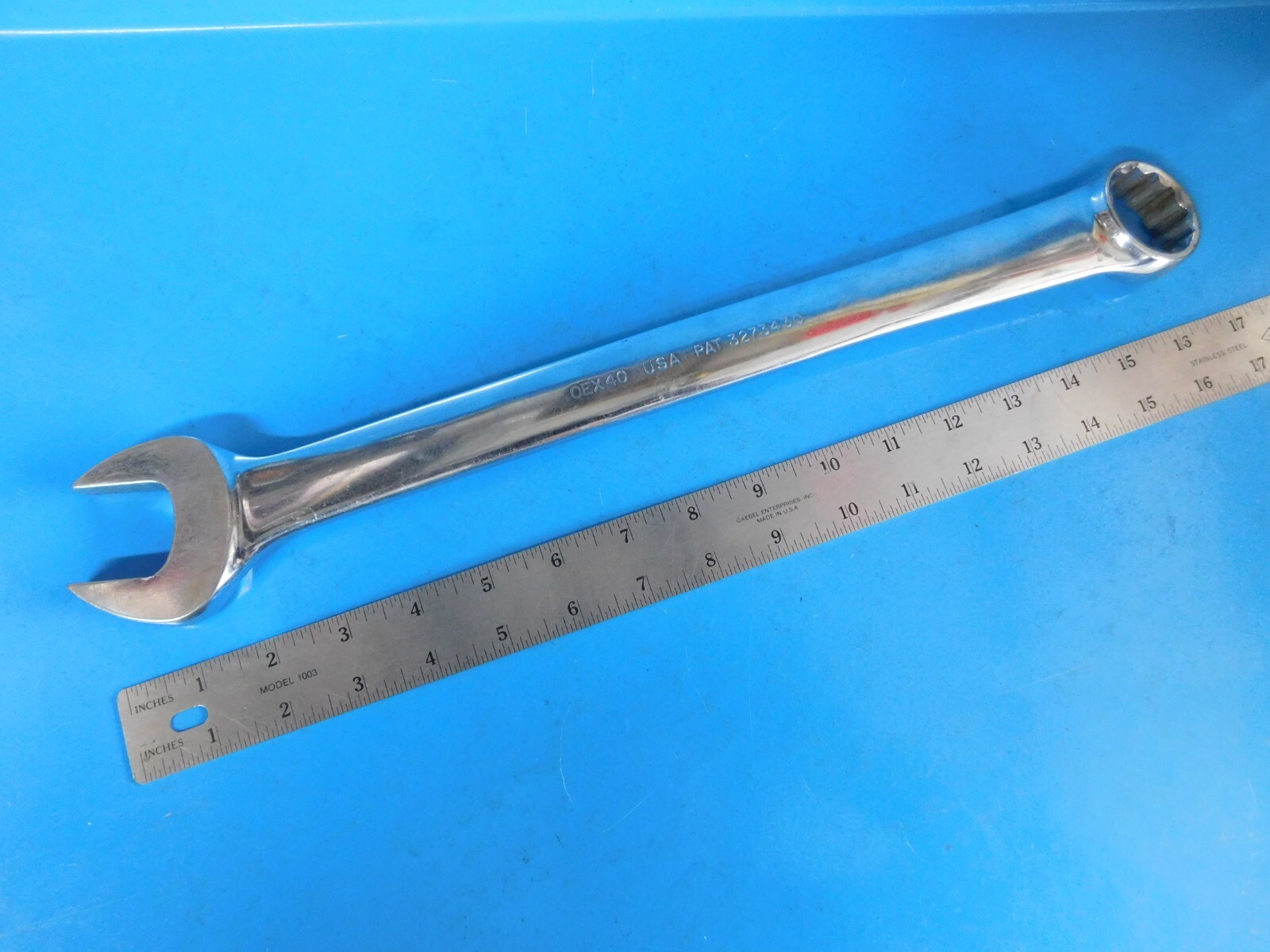 USED,SNAP ON TOOLS ( 1-1/4 IN. ) COMBO WRENCH , PART #OEX40