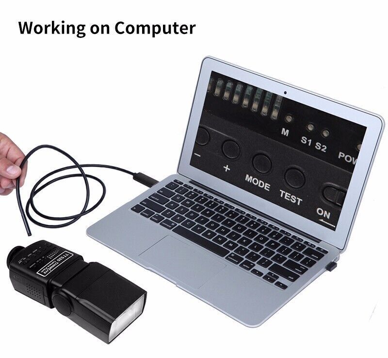 7mm 5M Car Endoscope HD 6Led Android PC USB Borescope Inspection Camera-US Stock
