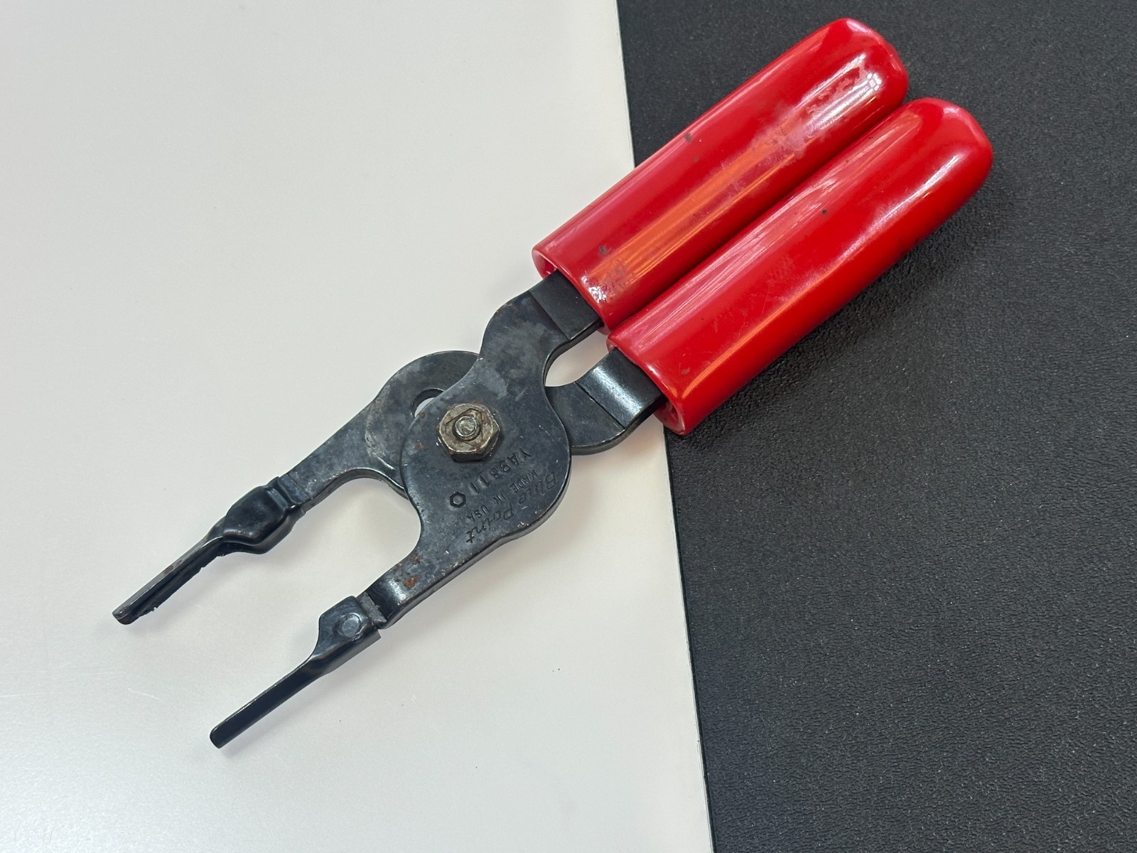 🇺🇸 Blue-Point Tools USA YA9811 Relay Fuse Puller Pliers Tool RED Comfort Grip