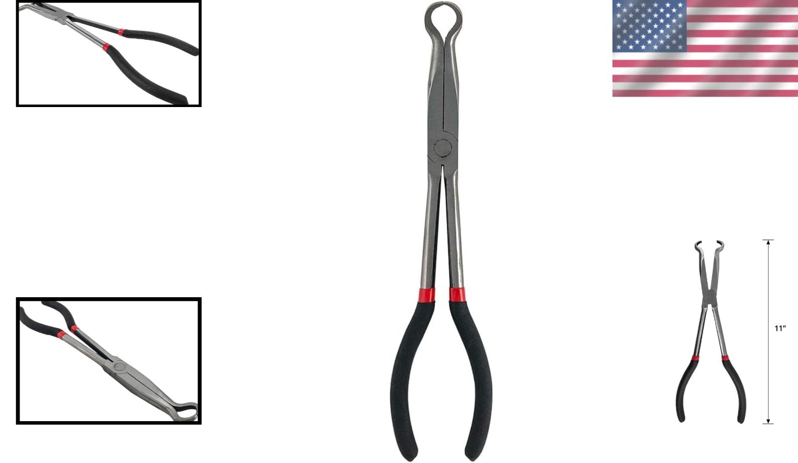 Convenient Spark Plug Boot Removal Pliers – Durable Carbon Steel with 5/8» Fit