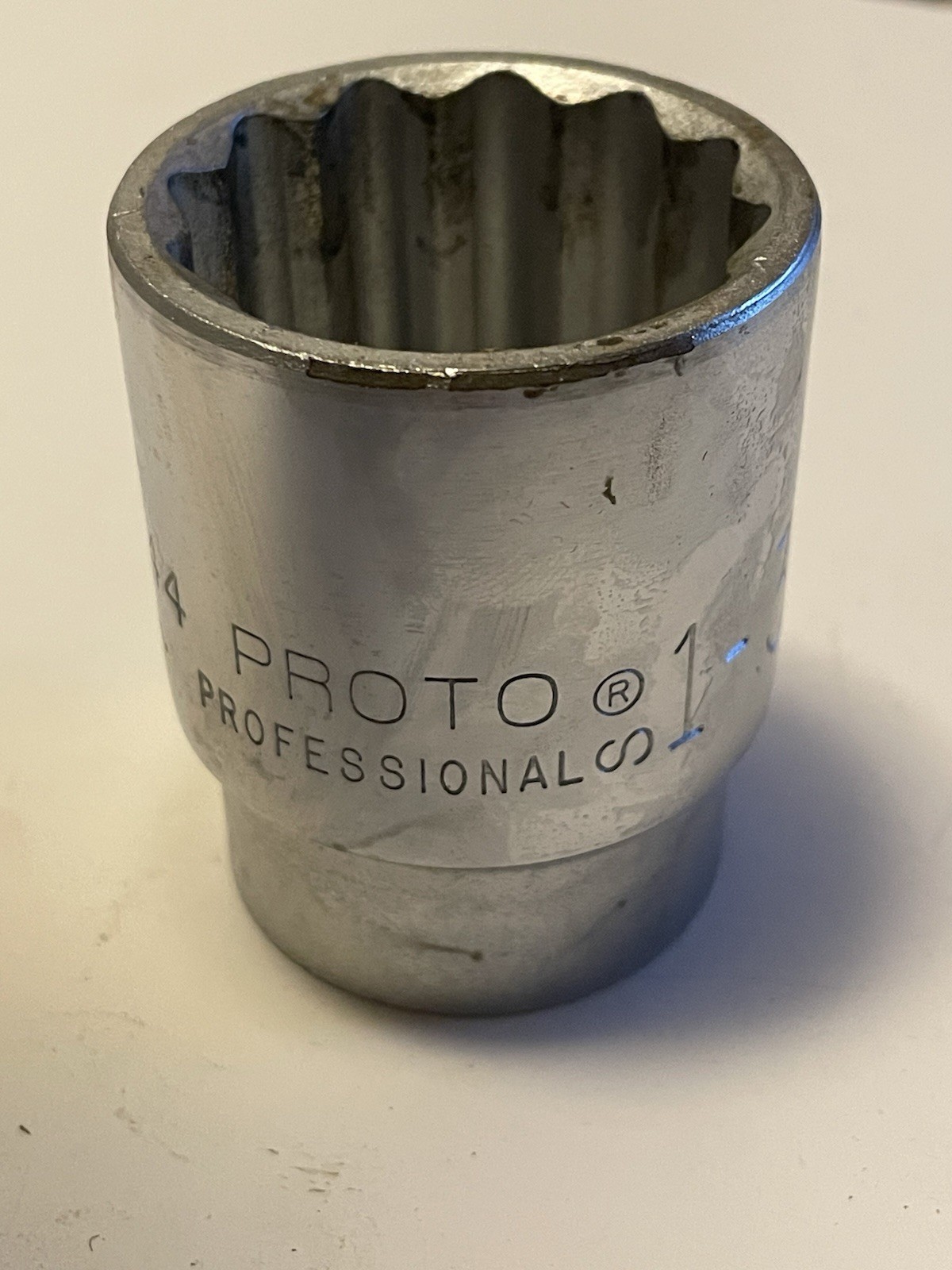 2x PROTO 3/4” Drive 12 Point Chrome Socket 5546 1-7/16″ & 5544 1-3/8” Sockets