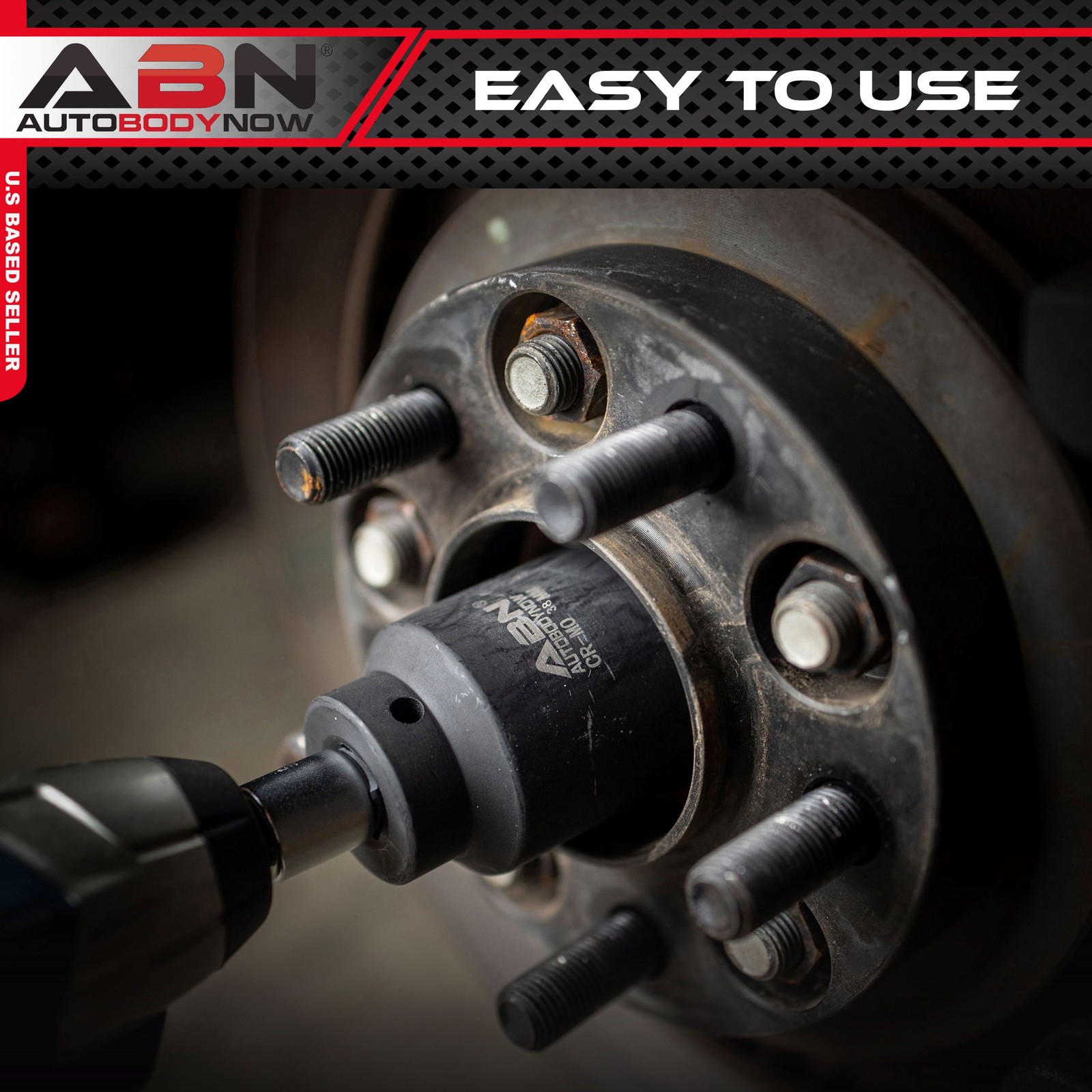 ABN Axle Nut Socket 38mm 1/2″ Inch Drive Universal for 6pt Axle Nut on Vehicles