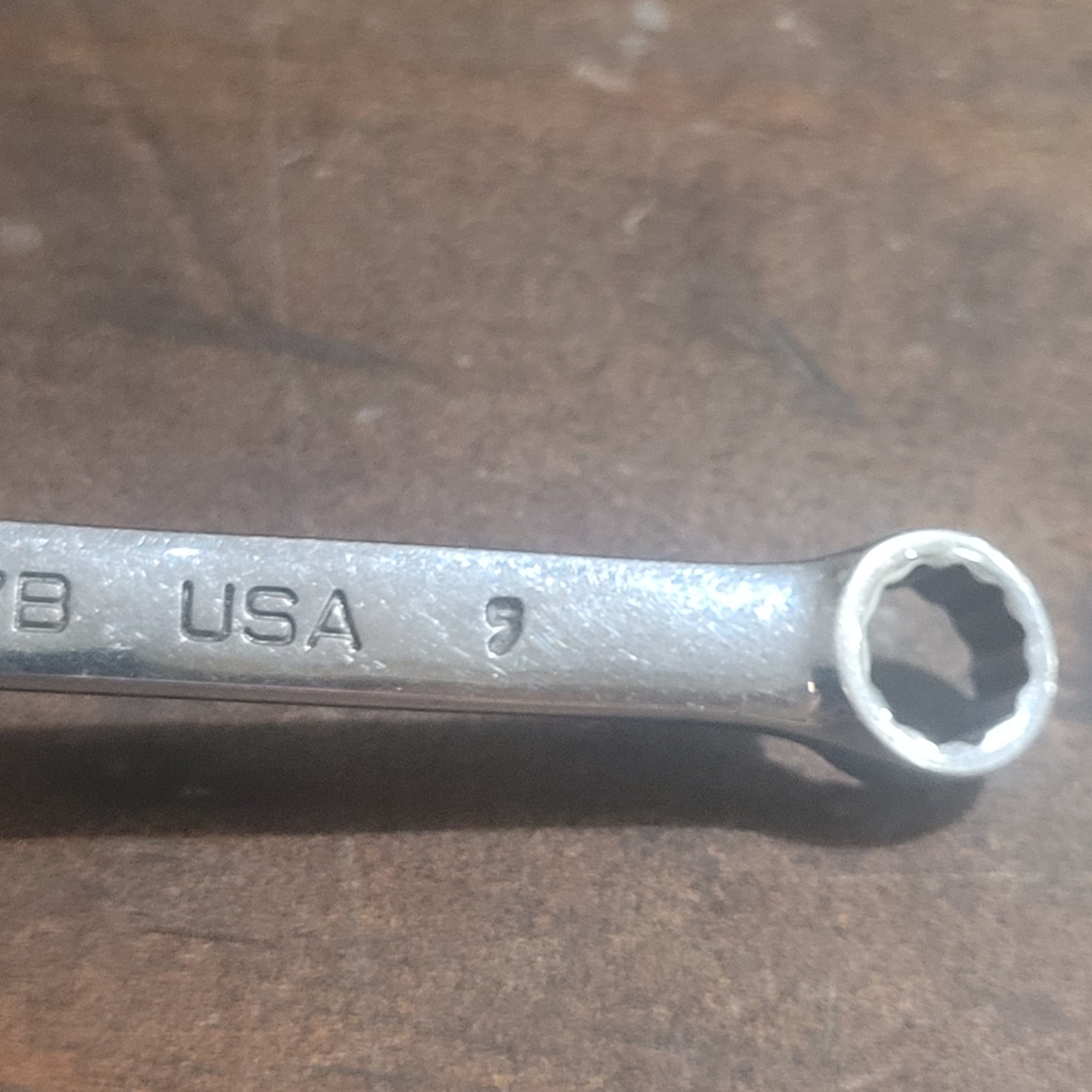 Snap-on Tools OEXM7B 7mm 12-Point Metric Combination Wrench USA