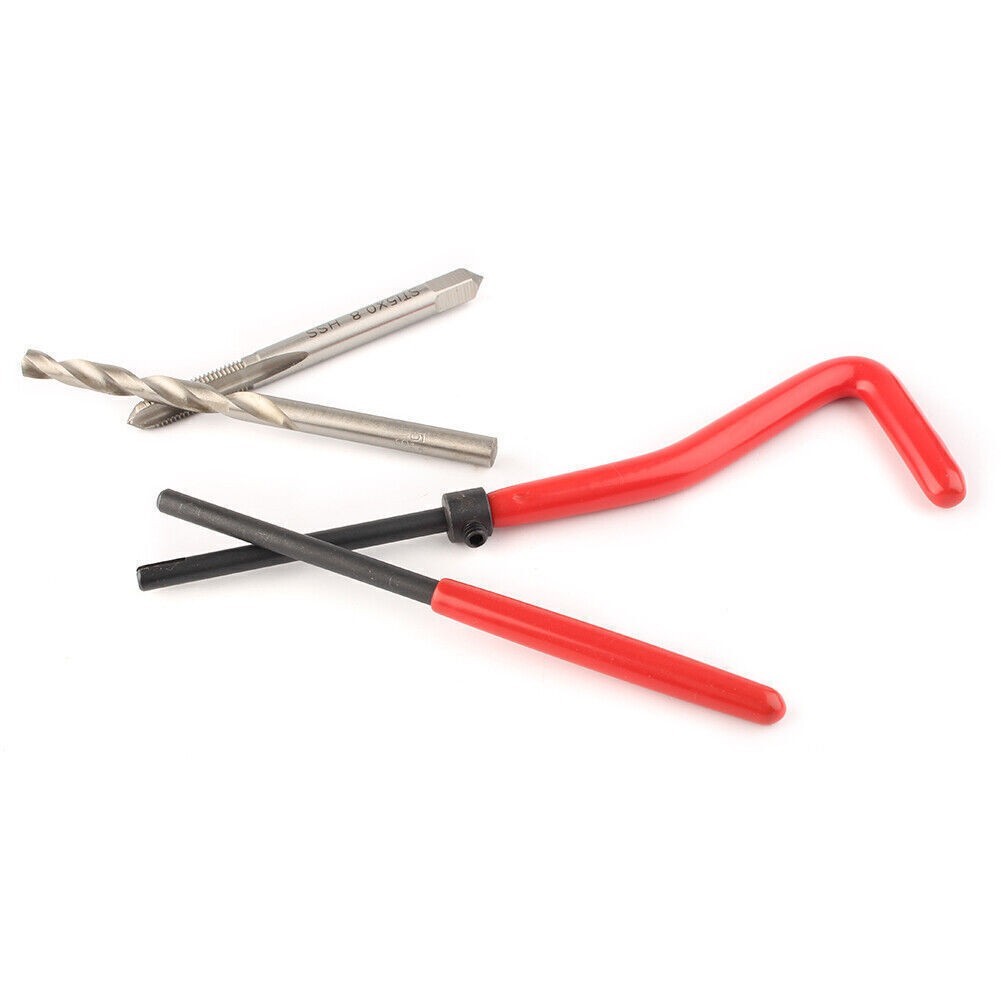 Metric Thread Repair Insert Tool Kit Helicoil Coil M5 M6/M8/M10/M12/M14 USA
