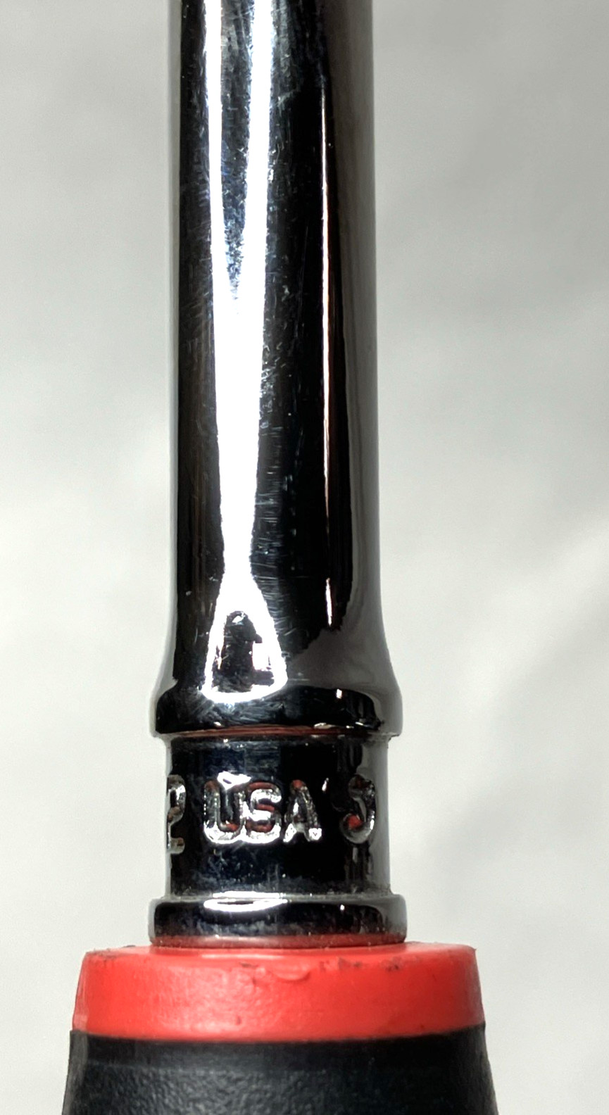 Snap-On Model THLL72 1/4” Drive Ratchet Soft Grip Handle USA 9.75”
