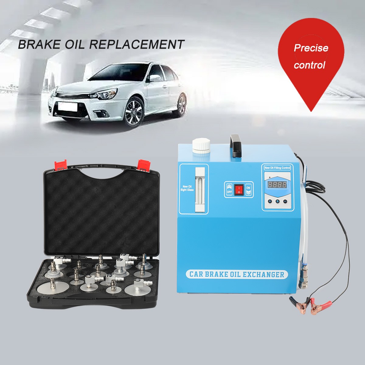 Automatic Brake Oil Changer Pulse Brake Fluid Brake Oil Replacement Tool