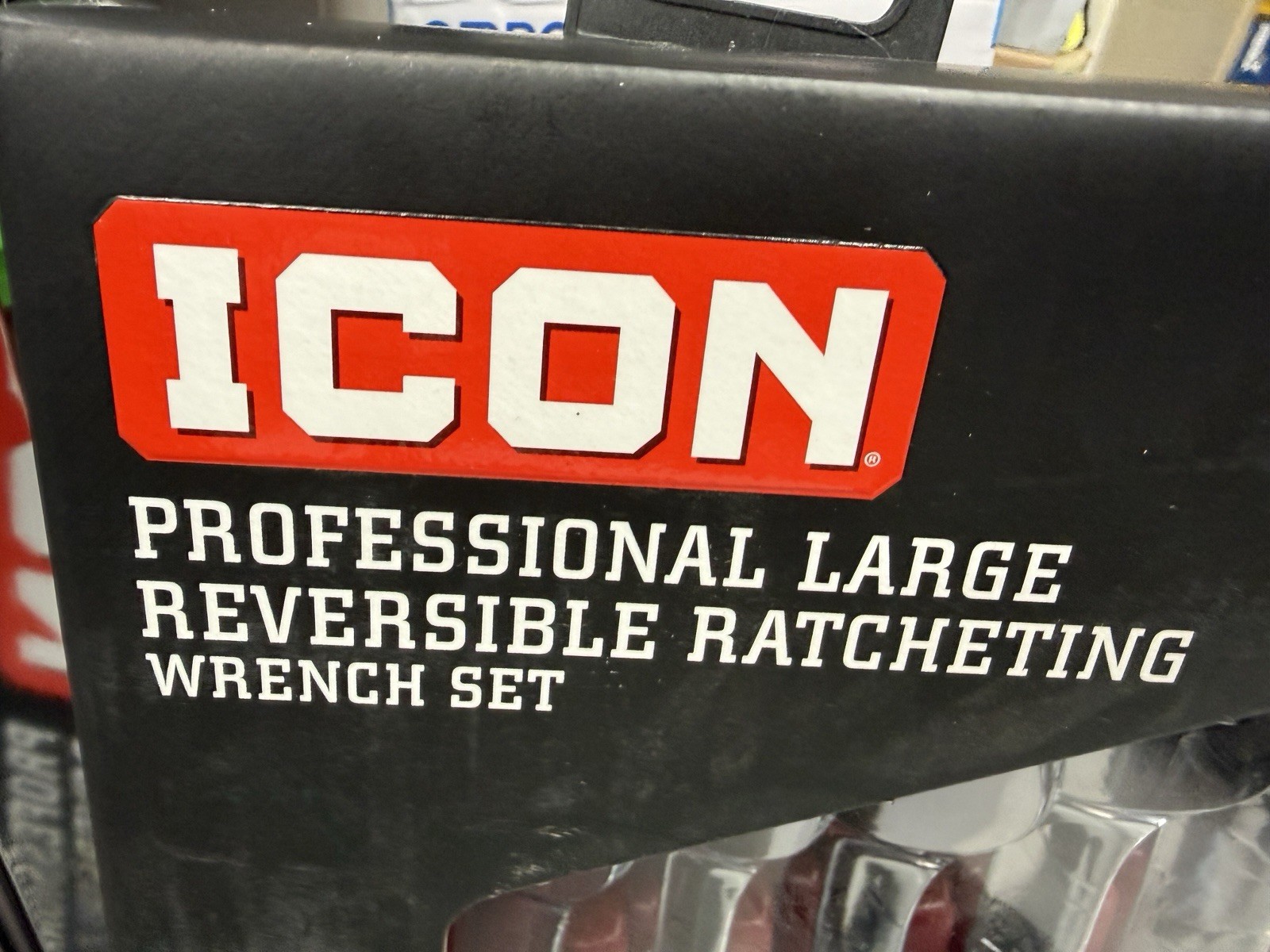 ICON WRRS-7 Professional Large Reversible SAE Ratcheting Wrench Set 70260 New
