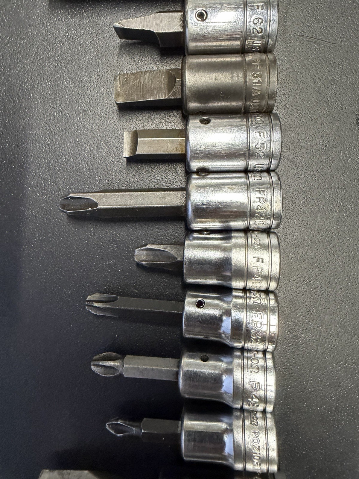 Snap-On PIT120 3/8” Drive striking Impact driver With 12 Sockets