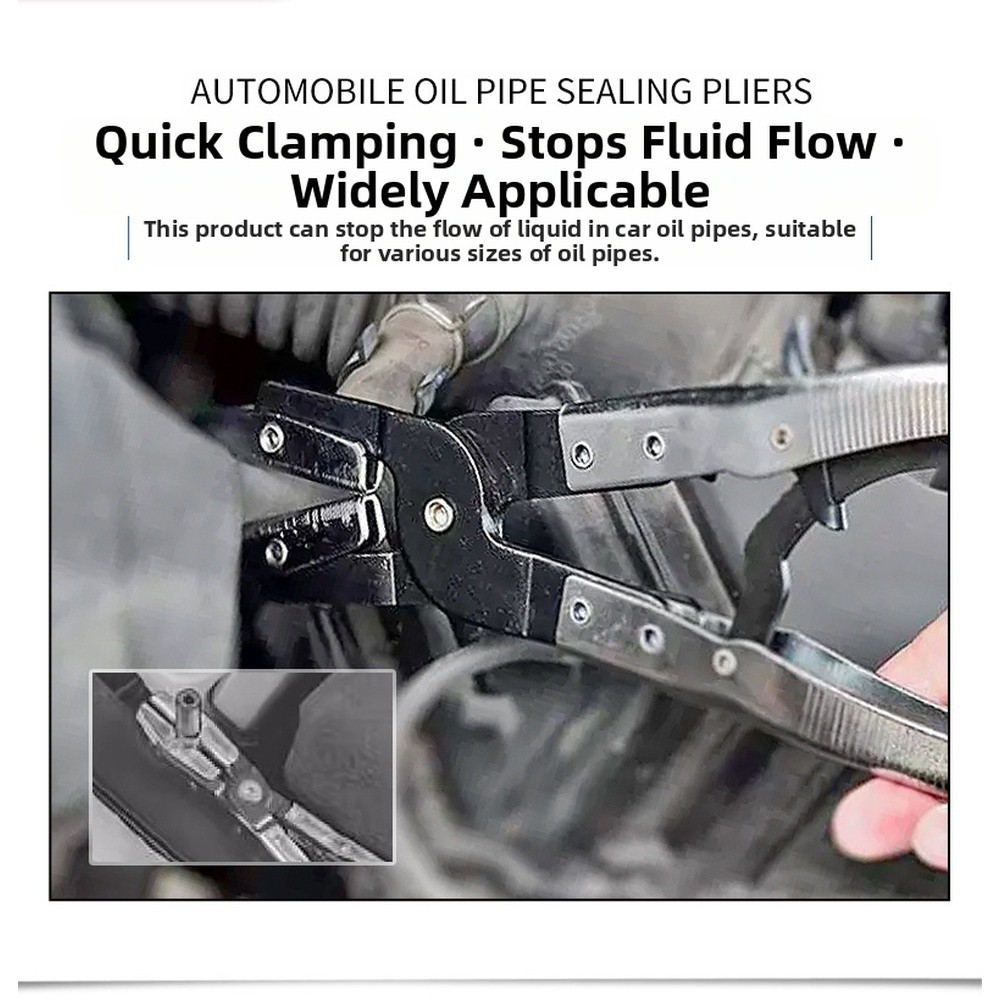 Quick Shutoff Automotive Tubing Hose Clamp Tool Sealing Pliers Multiple Sizes