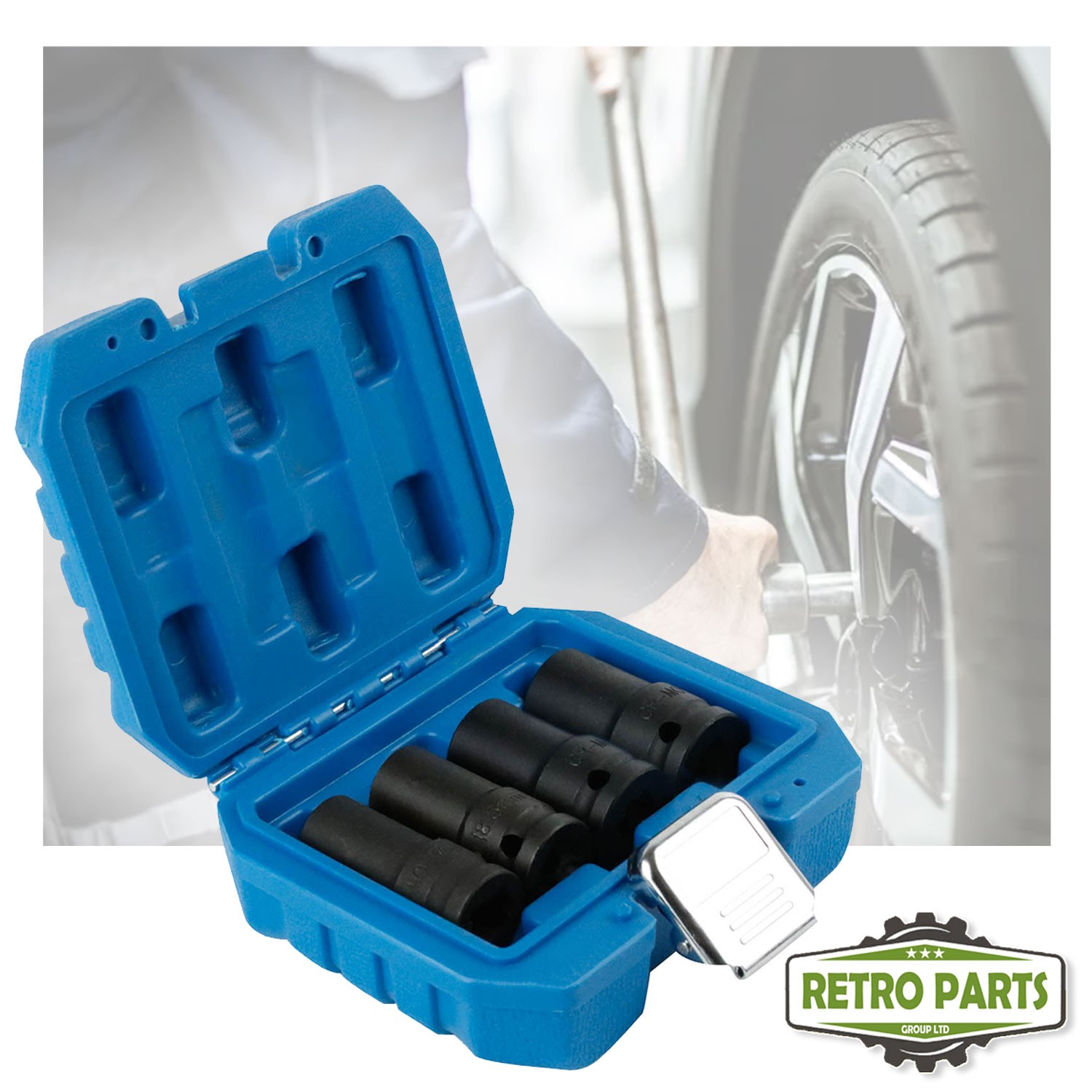 Locking Wheel Nut Removal Tool For Jensen 1/2” Drive Easy DIY Solution