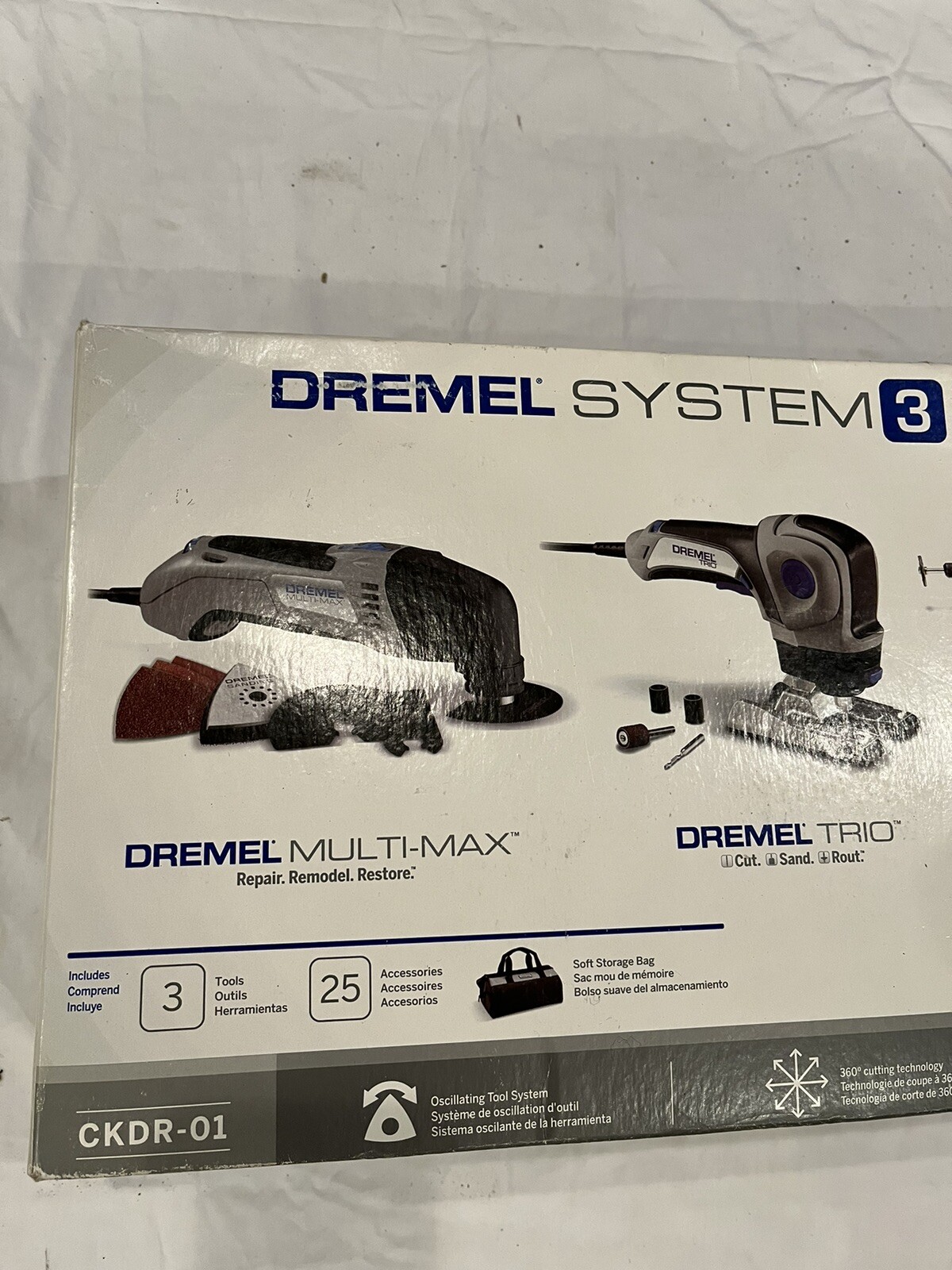 🛠️ Kit Dremel Multi-Max 3 Outils + 25 Accessoires & Sac Transport 🎒