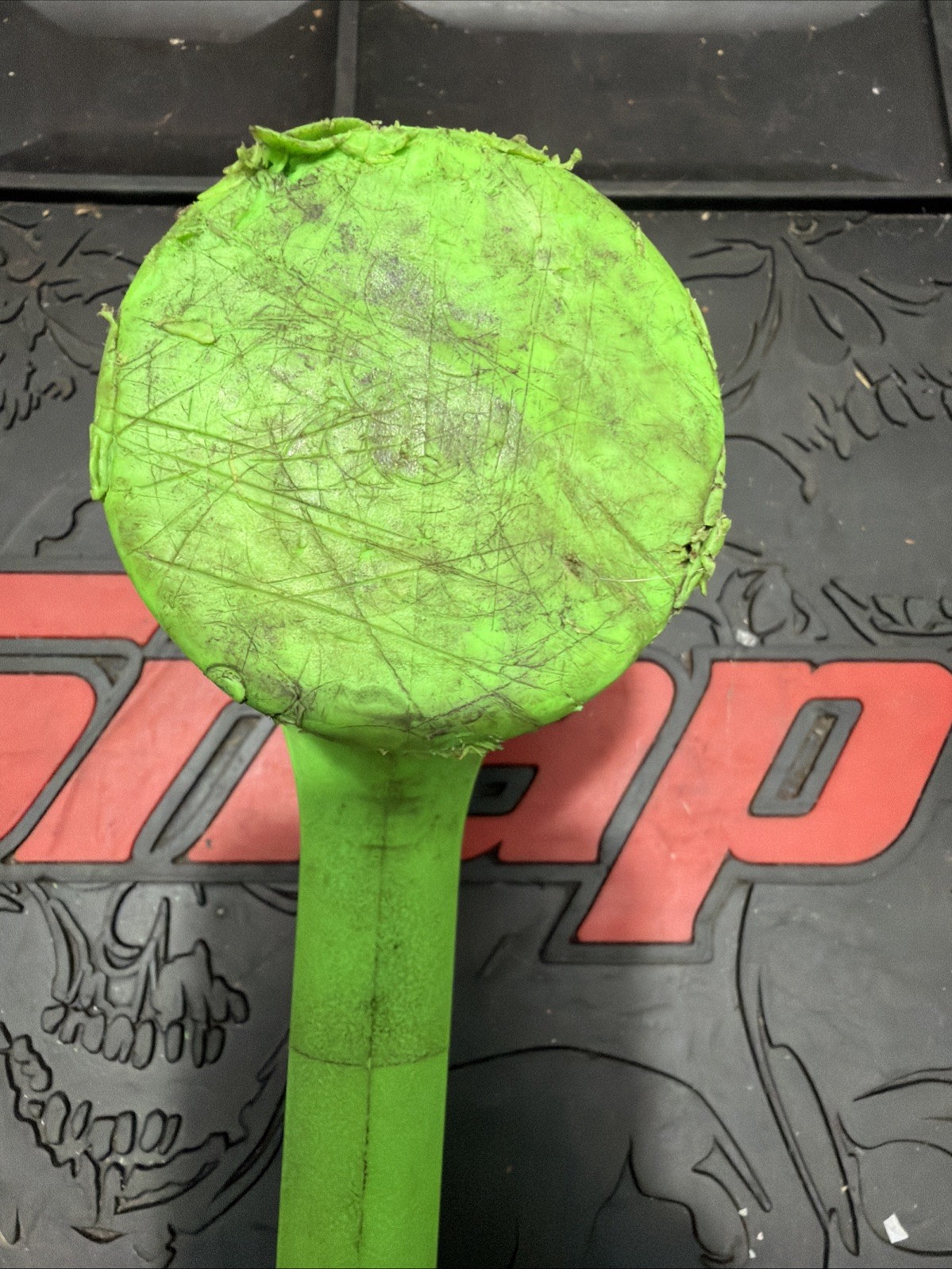 Snap-On HBFE48 Dead Blow 48-Ounce Soft Grip Hammer Green FREE SHIPPING