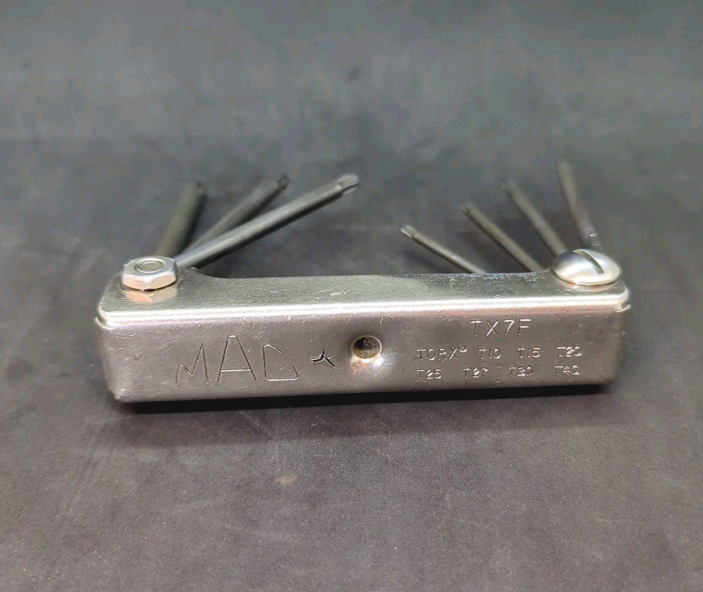 MAC Tools USA TX7F Folding Star Drive Wrench Key Set T10 – T40 «Torx»