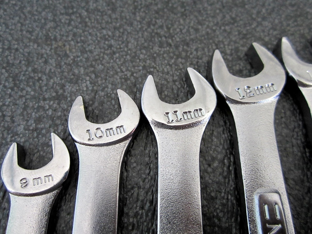Vintage Craftsman 15pc Metric Combination Wrench Set 9mm to 25mm Made in USA