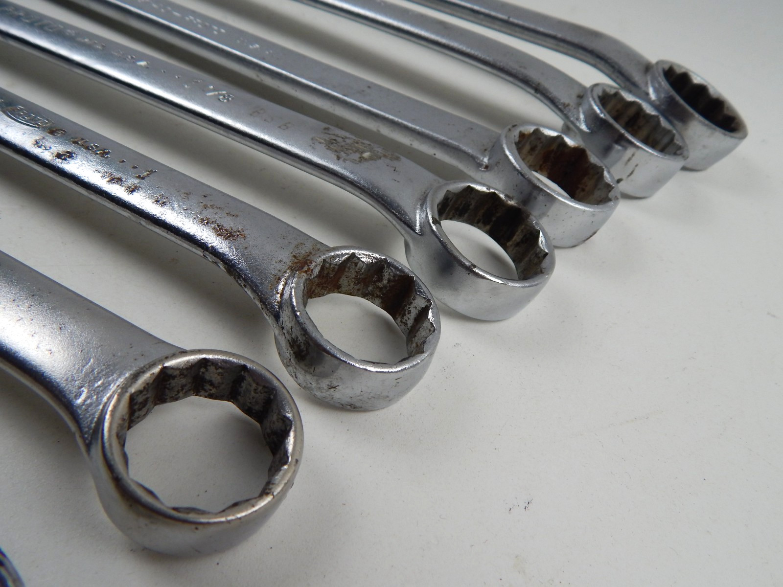 Proto & Challenger 1/4″ to 1-7/16″ 12 Point SAE Combination Wrench Set 15pc USA
