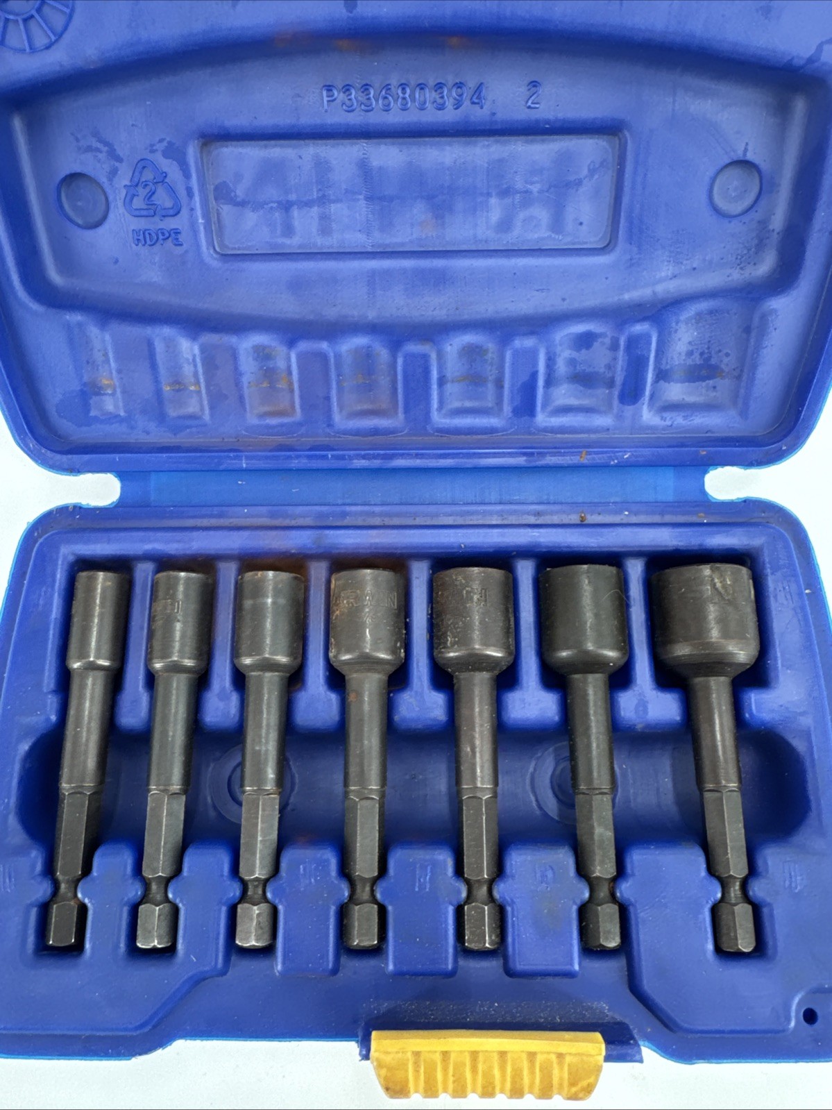 Irwin POWER-GRIP 1/2 in. High Carbon Steel Double-Ended Screw Extractor Set 7pc