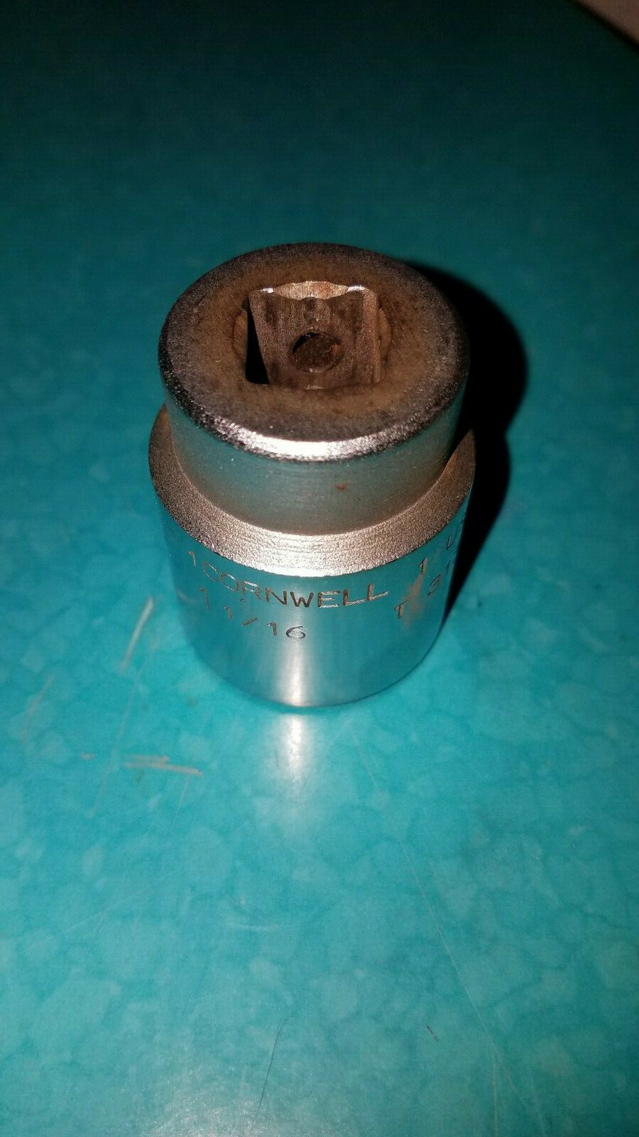 CORNWELL #T3134 1/2″ Drive 1 1/16″ 12 Point Socket – USA