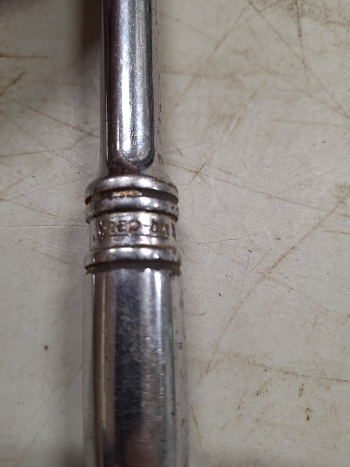 Snap-on Tools SL715 1/2” Drive 15” Long Handle Ratchet Chrome USA