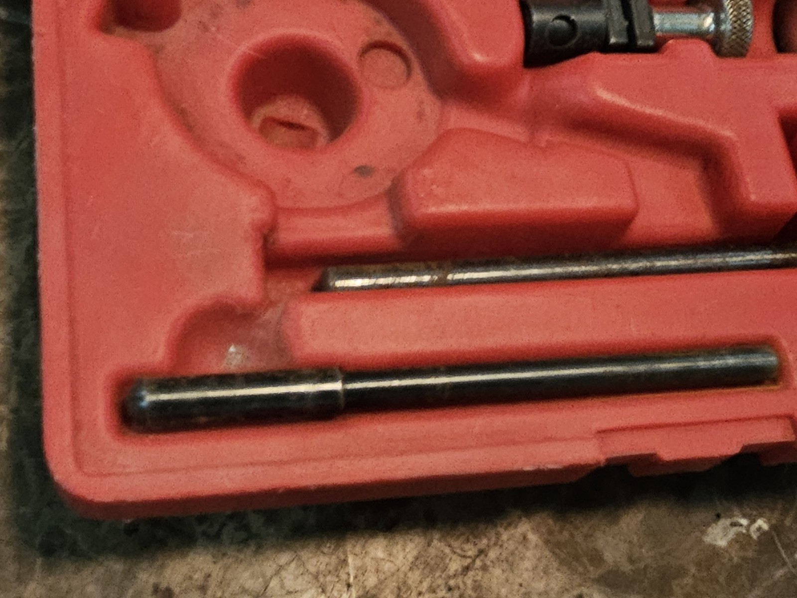 Snap On Dial Test Set PMF 136 Snap -On Tool Set. ** Missing DIAL