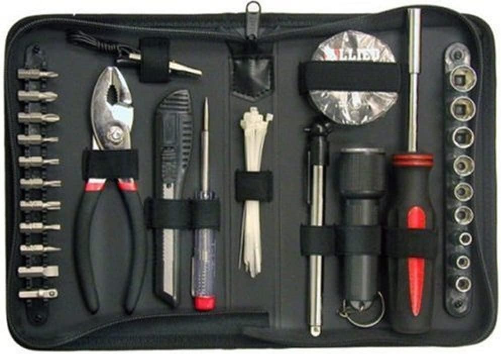 Compact 51-Piece Automotive Tool Set with Zipper Storage – Ultimate Convenience