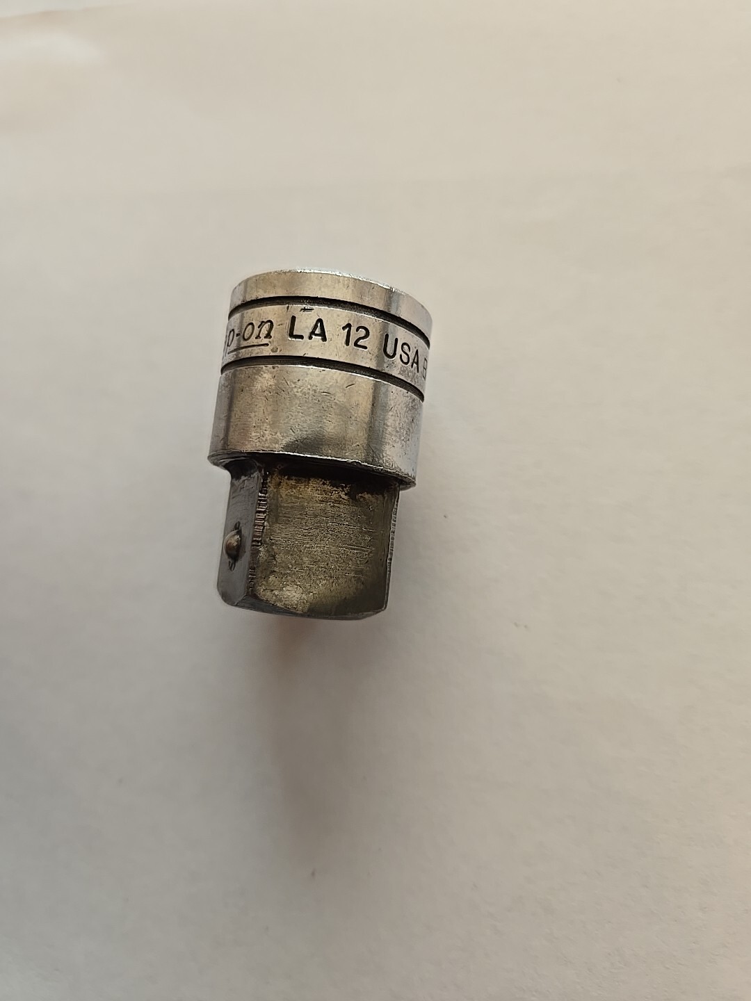 Snap On 1/2″ F To 3/4″ M Drive Chrome Locking Button Adaptor Socket LA12