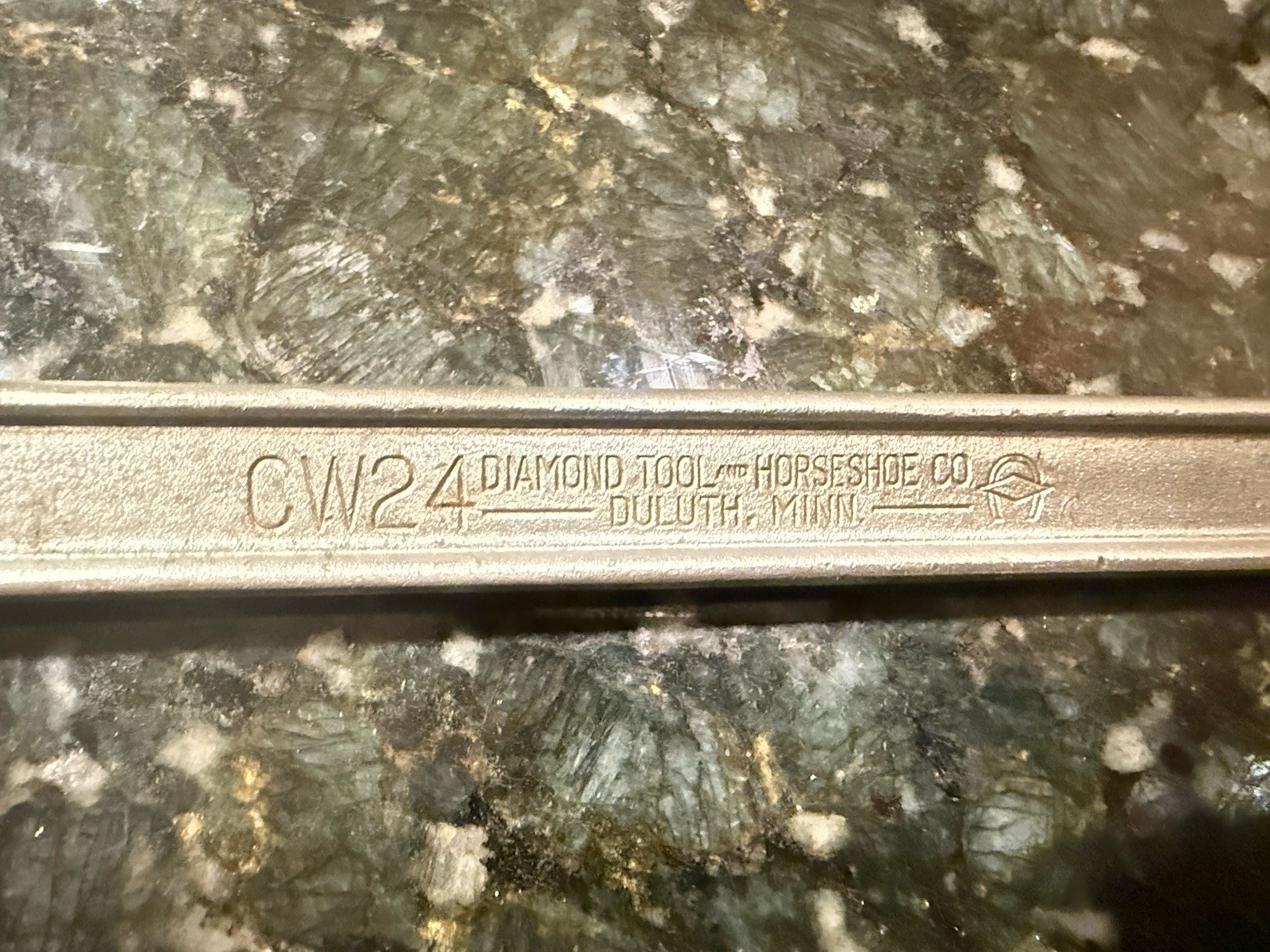 CW24 Diamond Tool & Horse Shoe Co Pipe Chain 24” Wrench USA! Great Working Cond.