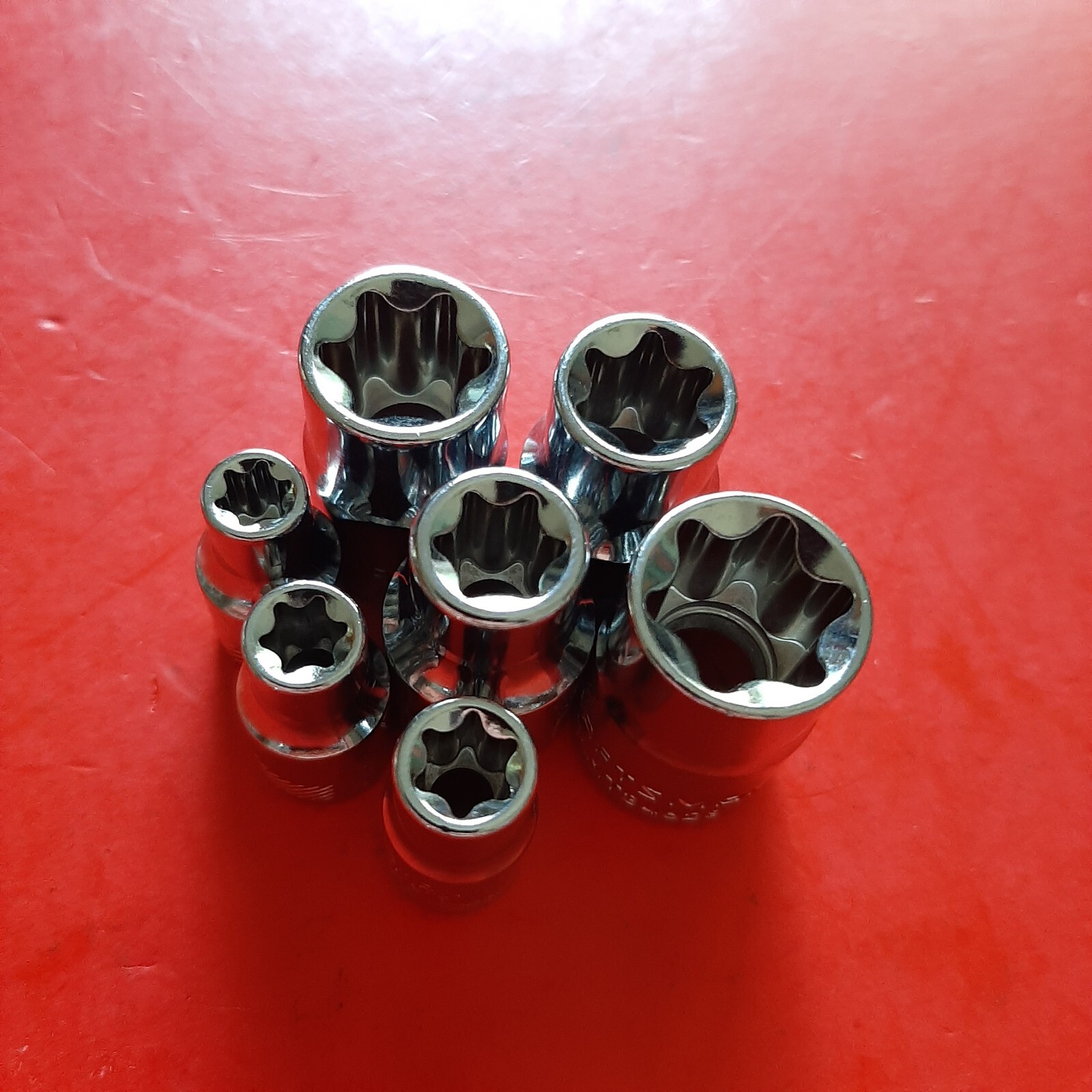 NEW CRAFTSMAN TOOLS 7pc 1/4 3/8 Drive EXTERNAL ETorx Female Torx Socket Set 6-16
