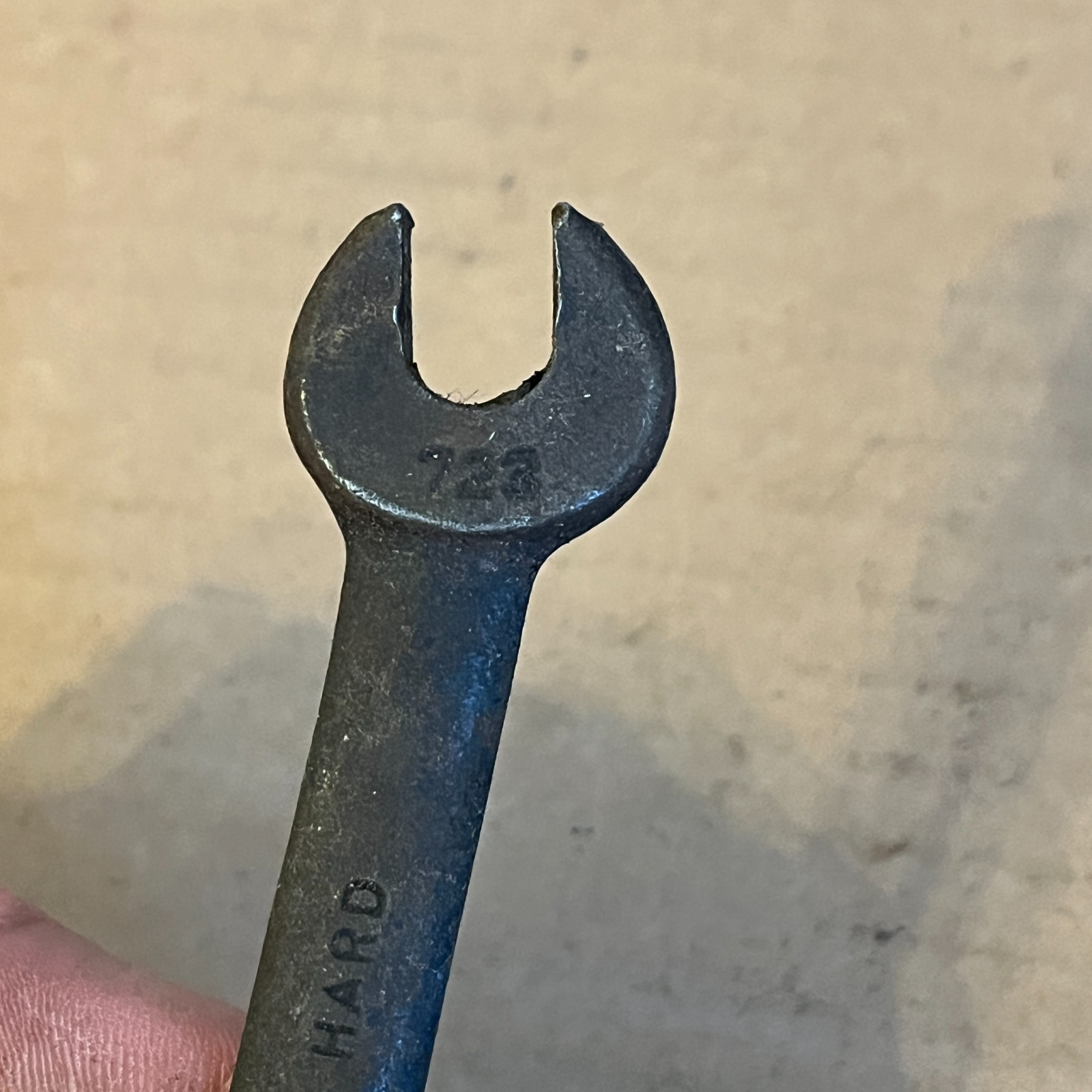 Vintage Fairmount 25/32″ & 5/8″ SAE Standard Open End Wrench USA No 28-S