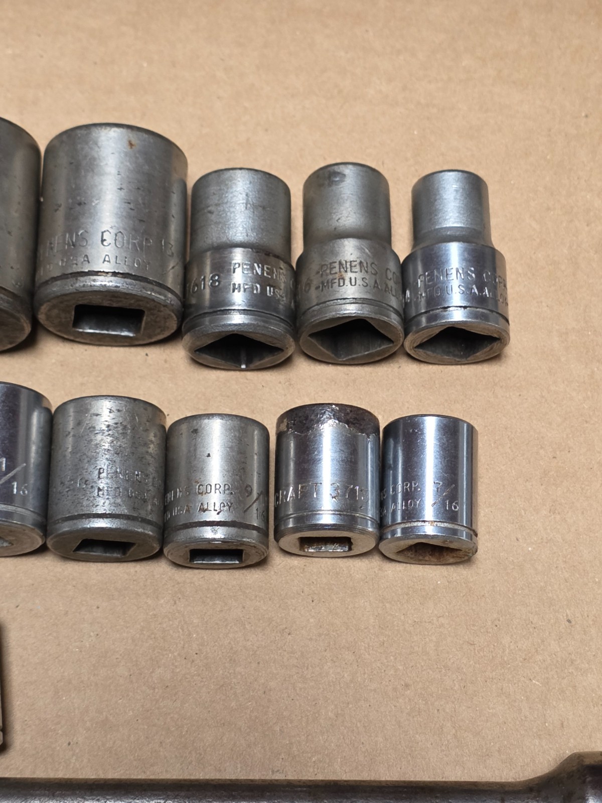 Penens Penncraft 29 Piece Socket Set 1/2″ & 3/8″ Drive Breaker Bar SAE Metric