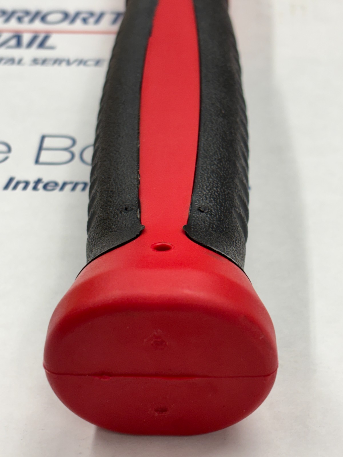 Brand New Snap-on Ball Peen 24oz RED Soft Grip Dead Blow Hammer HBBD24