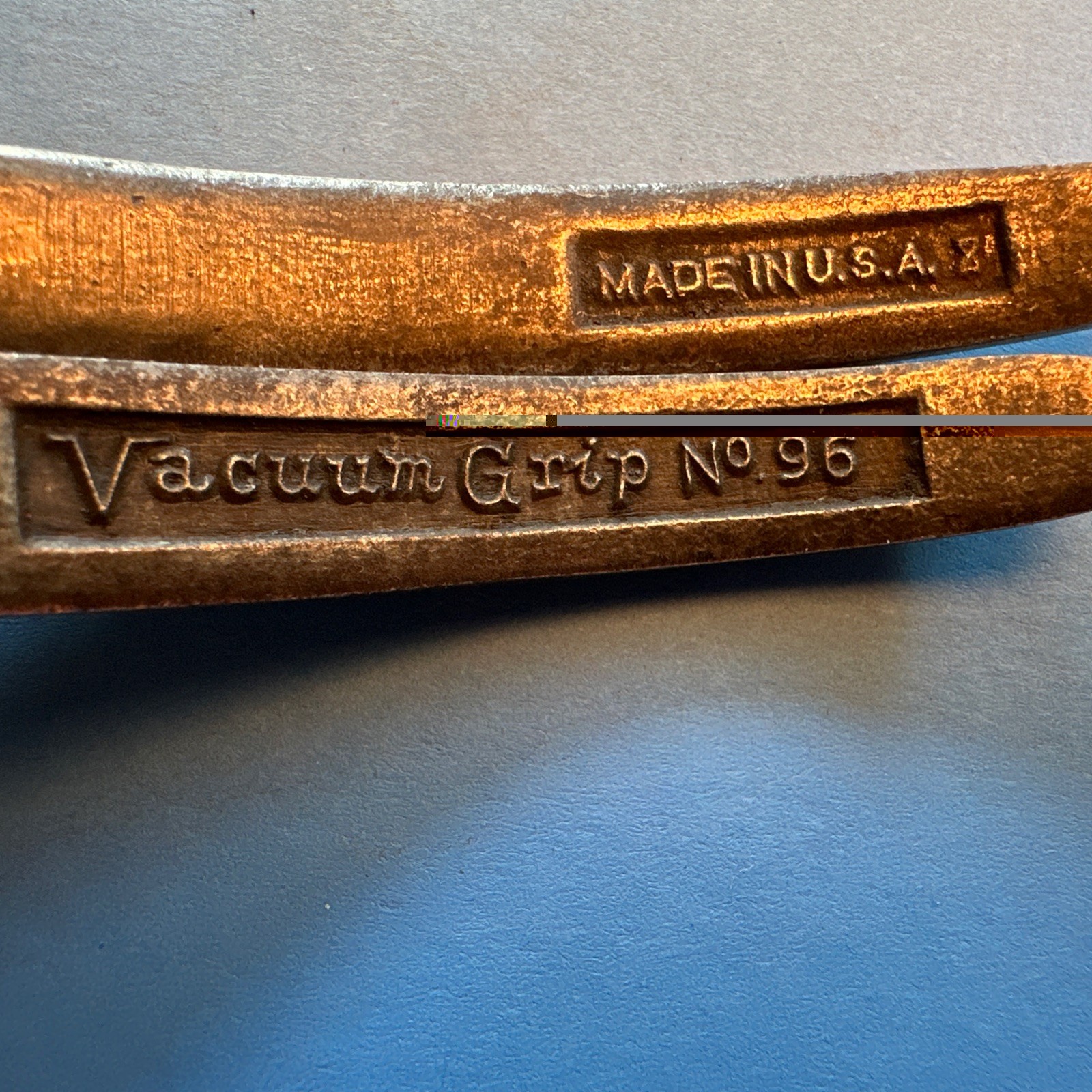 Pair Vintage Snap On Vacuum Grip #386 Diagonal Cutter & No 96 Needle Nose Pliers