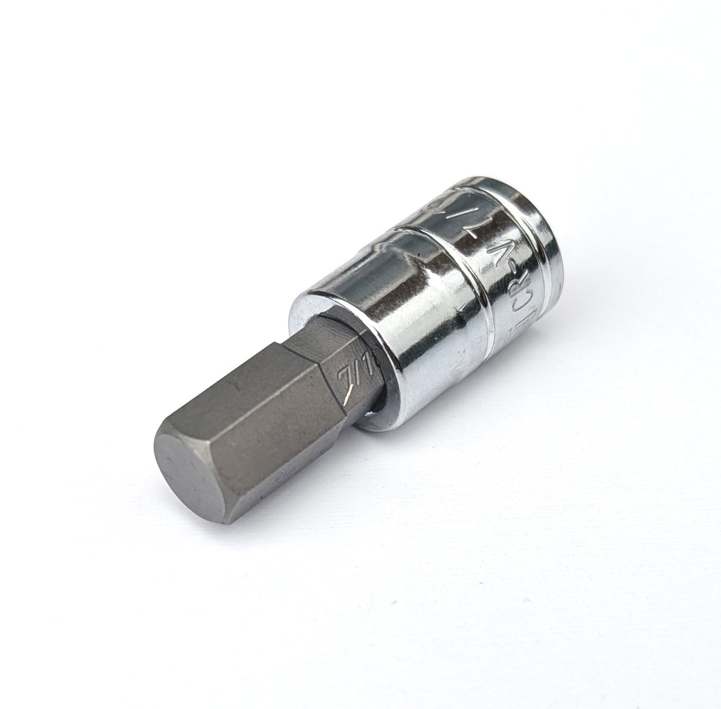 Lexivon 7/16″ SAE hex allen socket driver 3/8″ dr. drive polished CrV tool H7/16