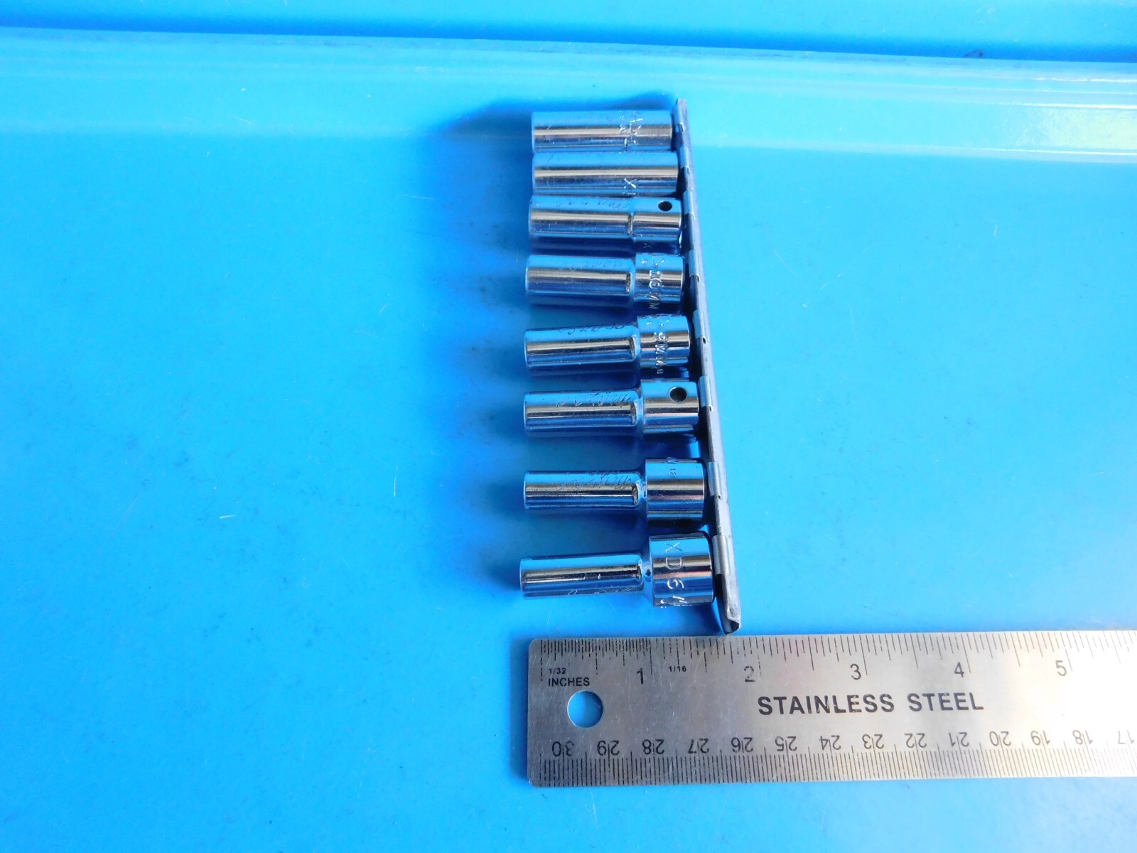 USED,MAC TOOLS » 6MM THRU 13MM » SEMI DEEP (INTERMEDIATE) 3/8 IN. DR. SOCKETS