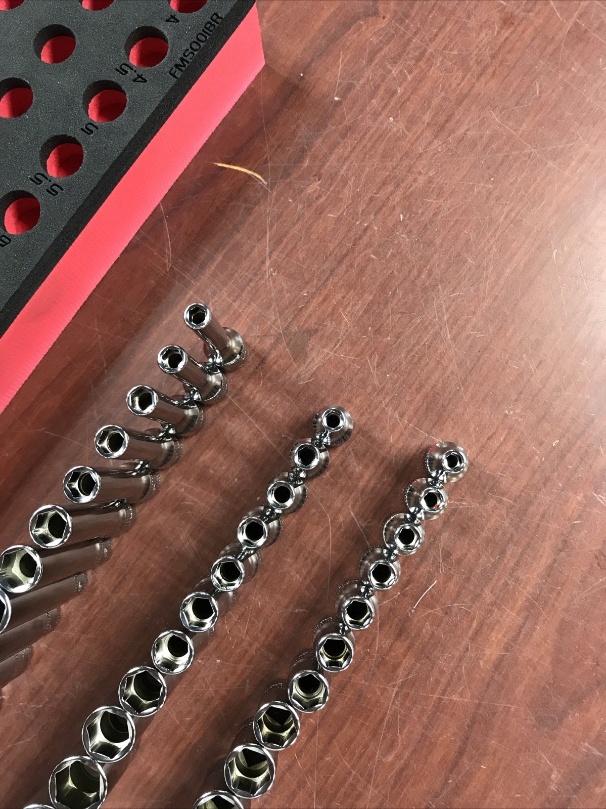 Snap-On (TMM4-STMM15) 42pc 1/4″ Drive 6pt Metric Flank Drive Deep Socket Set