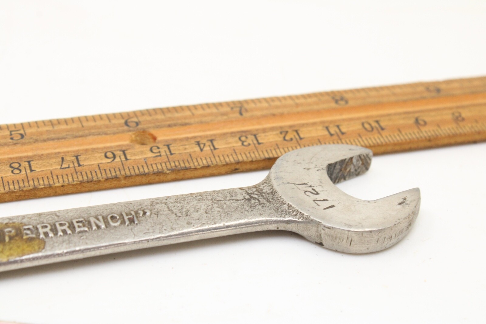 Williams 1727 Superwrench 9/16″ x 5/8″ 6 Point SAE Double Open-ended Wrench USA