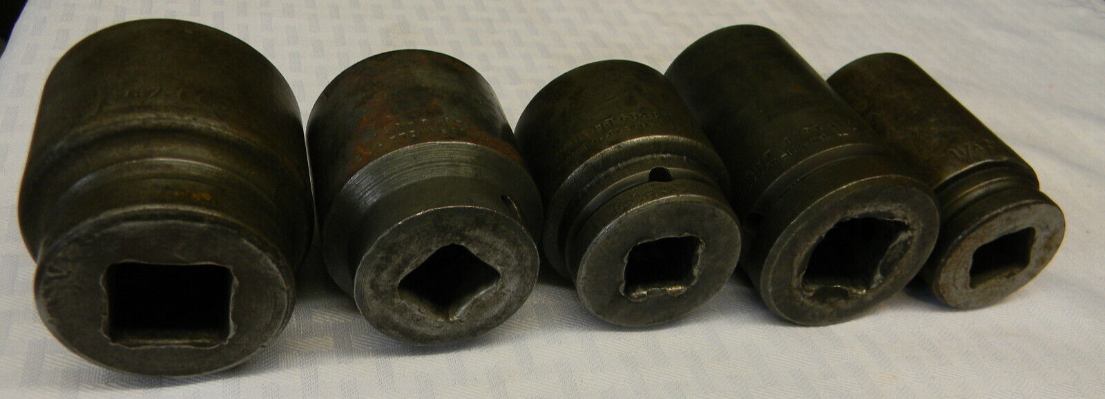 CORNWELL/WRIGHT/WILLIAMS TOOLS 3/4″ & 1″ DRIVE 5PC SAE 6/12PT IMPACT SOCKETS