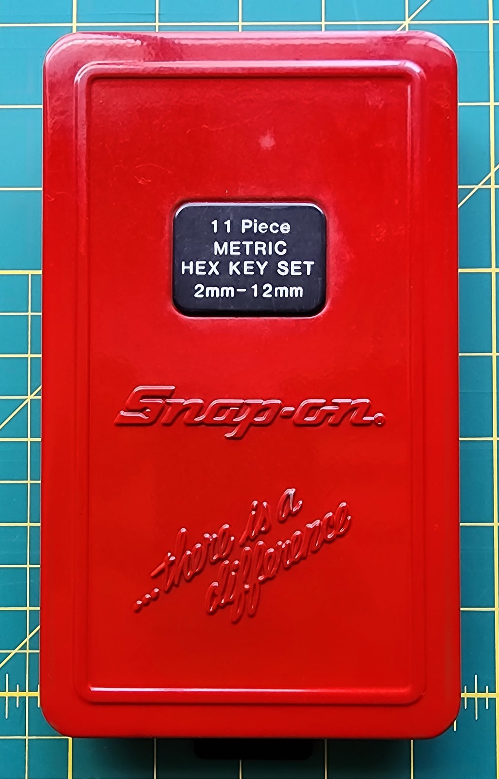 SNAP-ON AWM110BHK – 11 Pc METRIC L-KEY HEX WRENCH SET IN BHK11 STEEL CASE