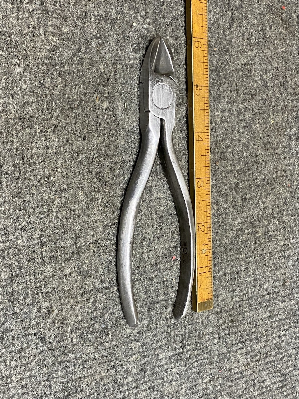 Plomb Diagonal Side Cutters Pliers 6” No. 206 Vintage USA Rare